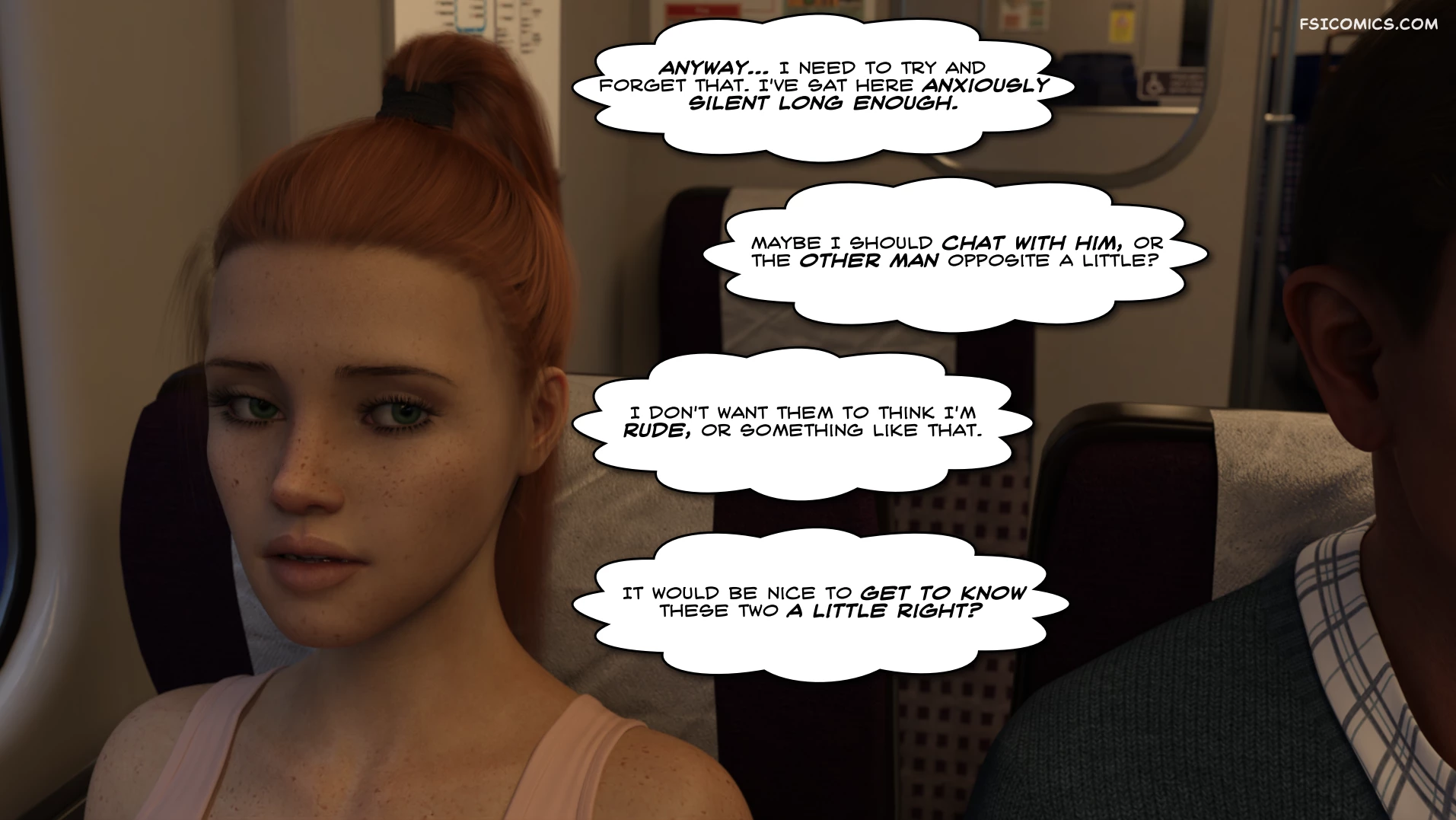 the thrill of attention 3dk x 026 - FSIComics