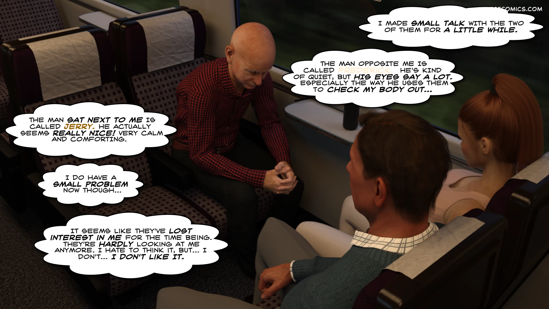 the thrill of attention 3dk x 027 - FSIComics