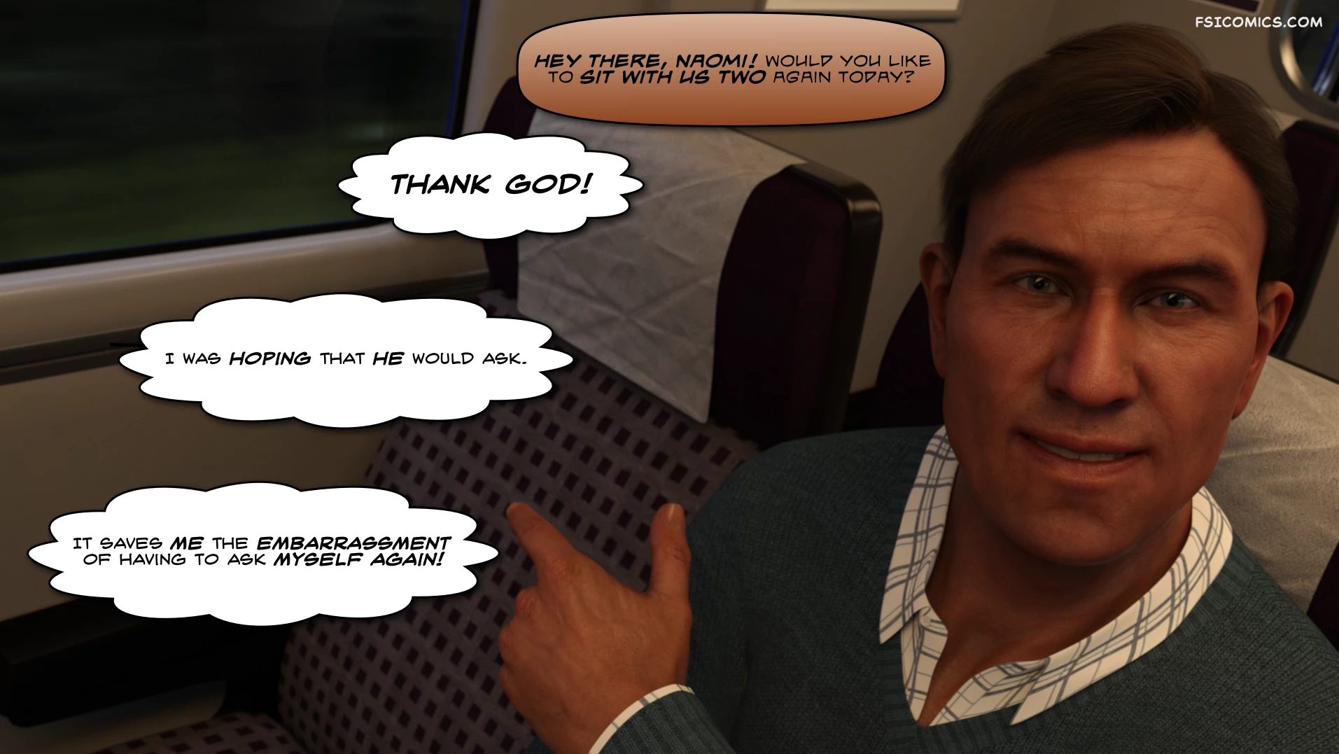 the thrill of attention 3dk x 035 - FSIComics