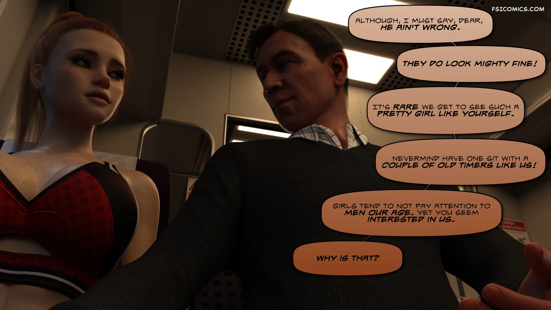 the thrill of attention 3dk x 047 - FSIComics
