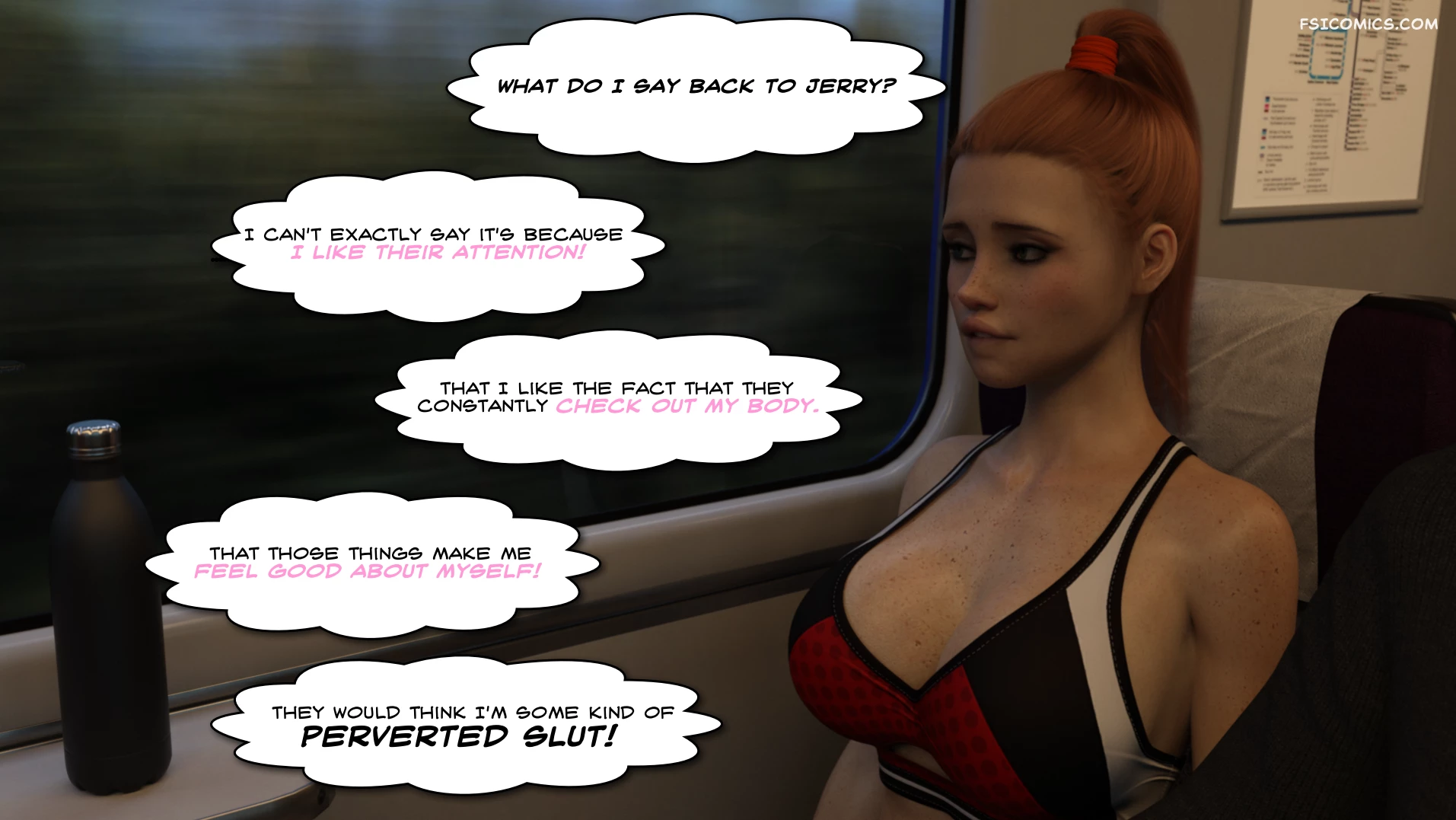 the thrill of attention 3dk x 048 - FSIComics