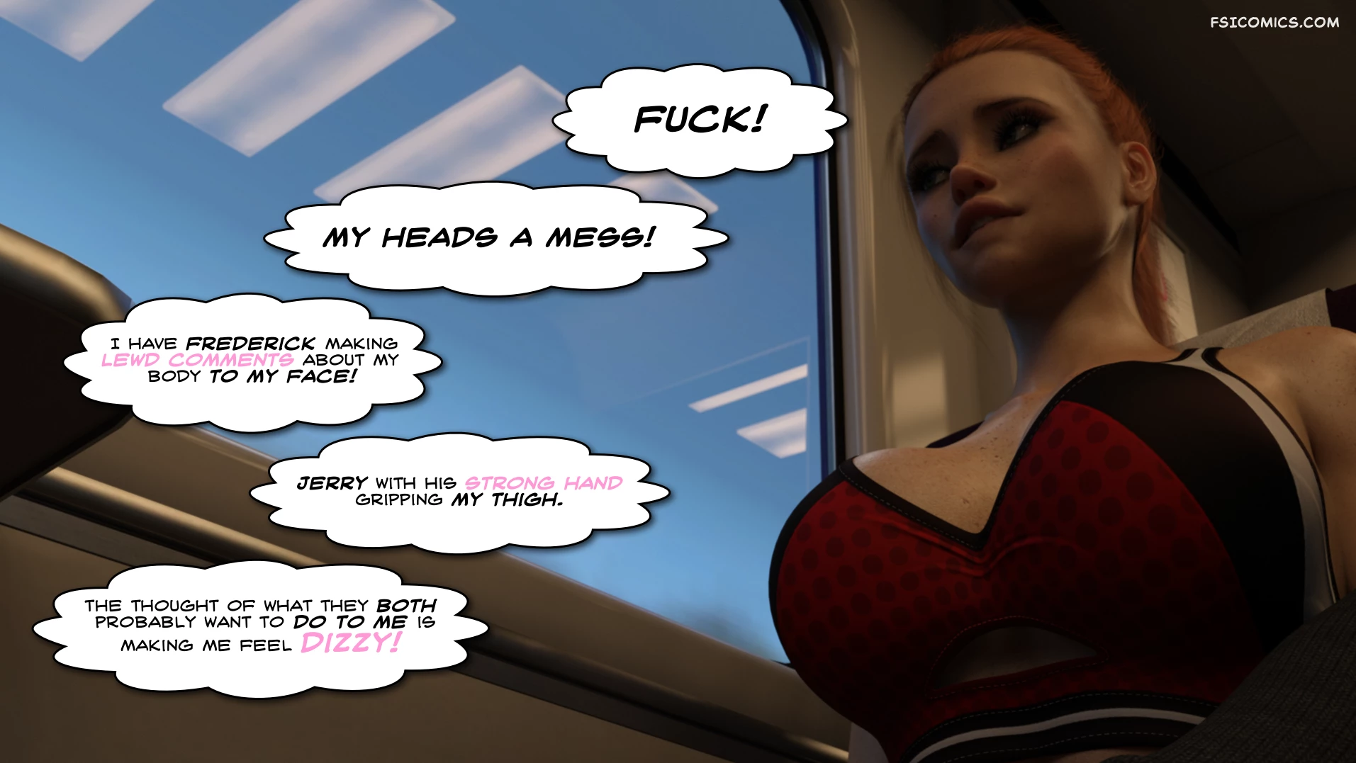 the thrill of attention 3dk x 049 - FSIComics