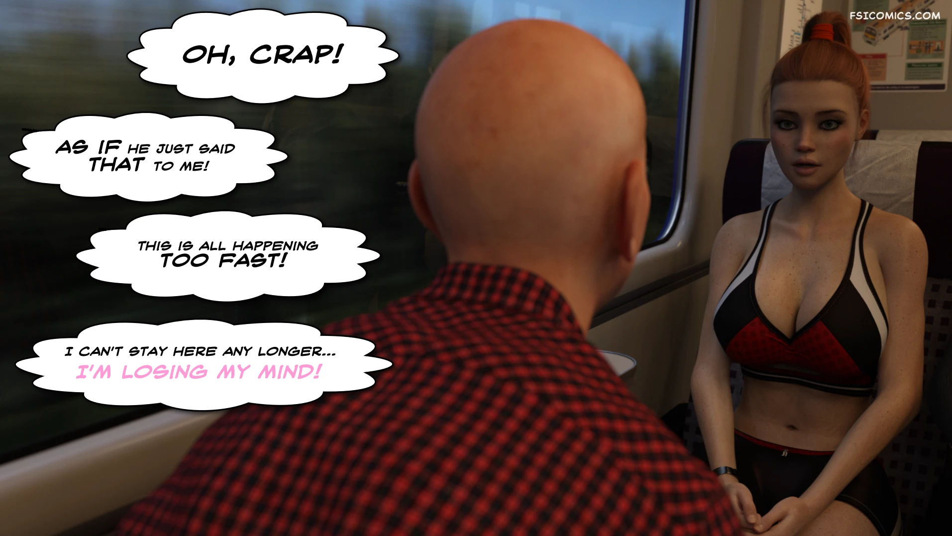 the thrill of attention 3dk x 051 - FSIComics