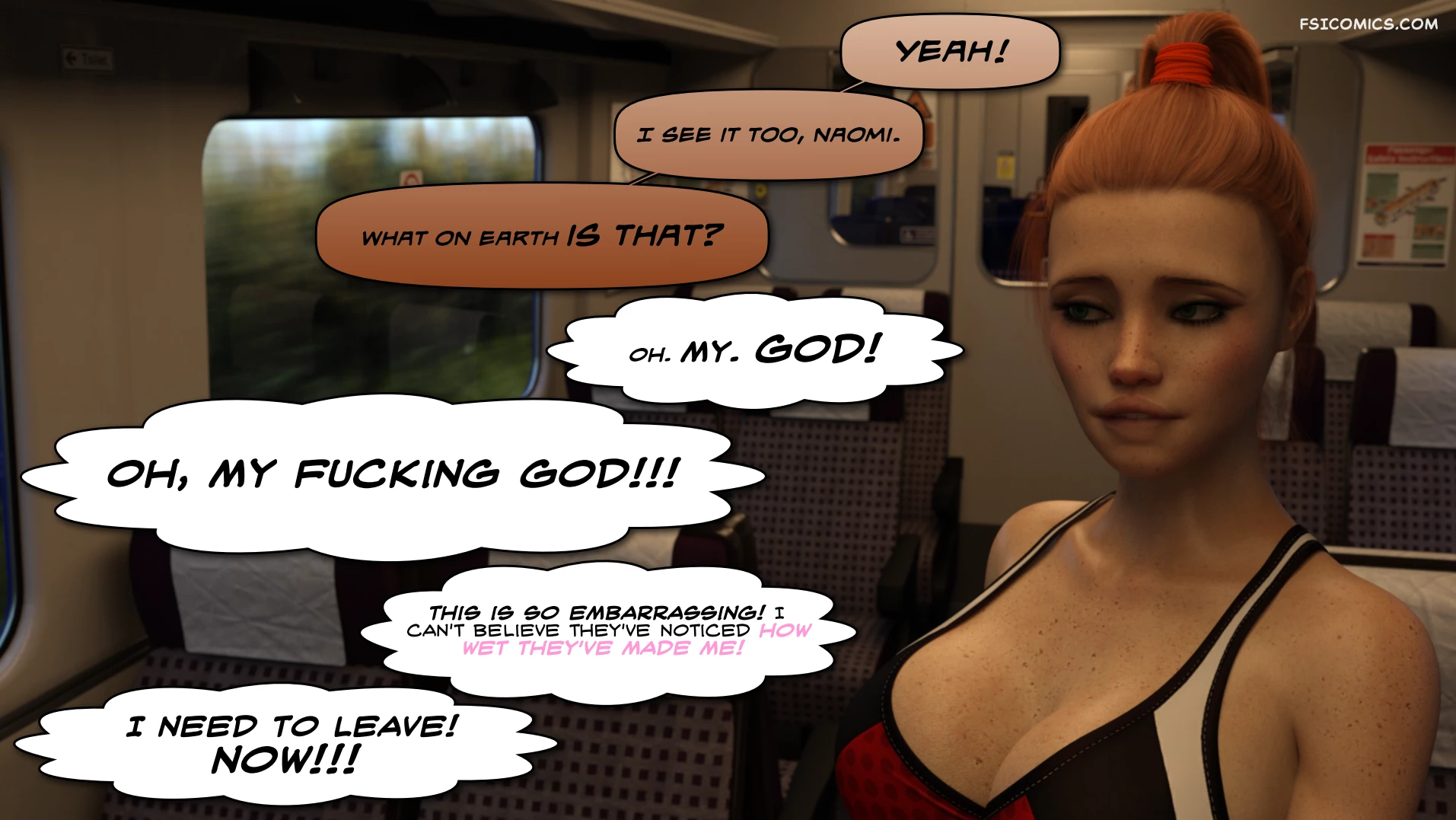 the thrill of attention 3dk x 054 - FSIComics