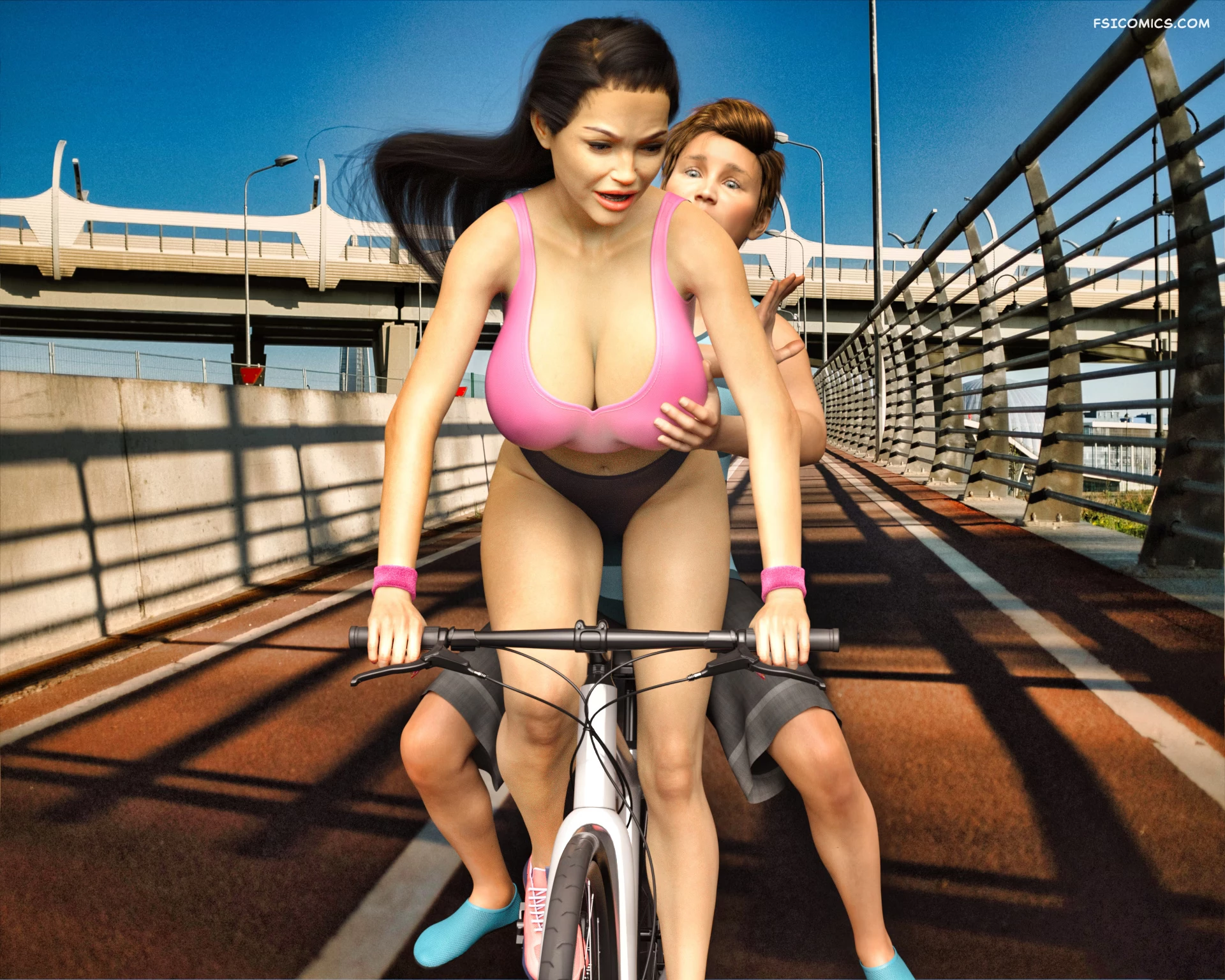 006 4 Biking Together1 - FSIComics 006_4_Biking_Together1