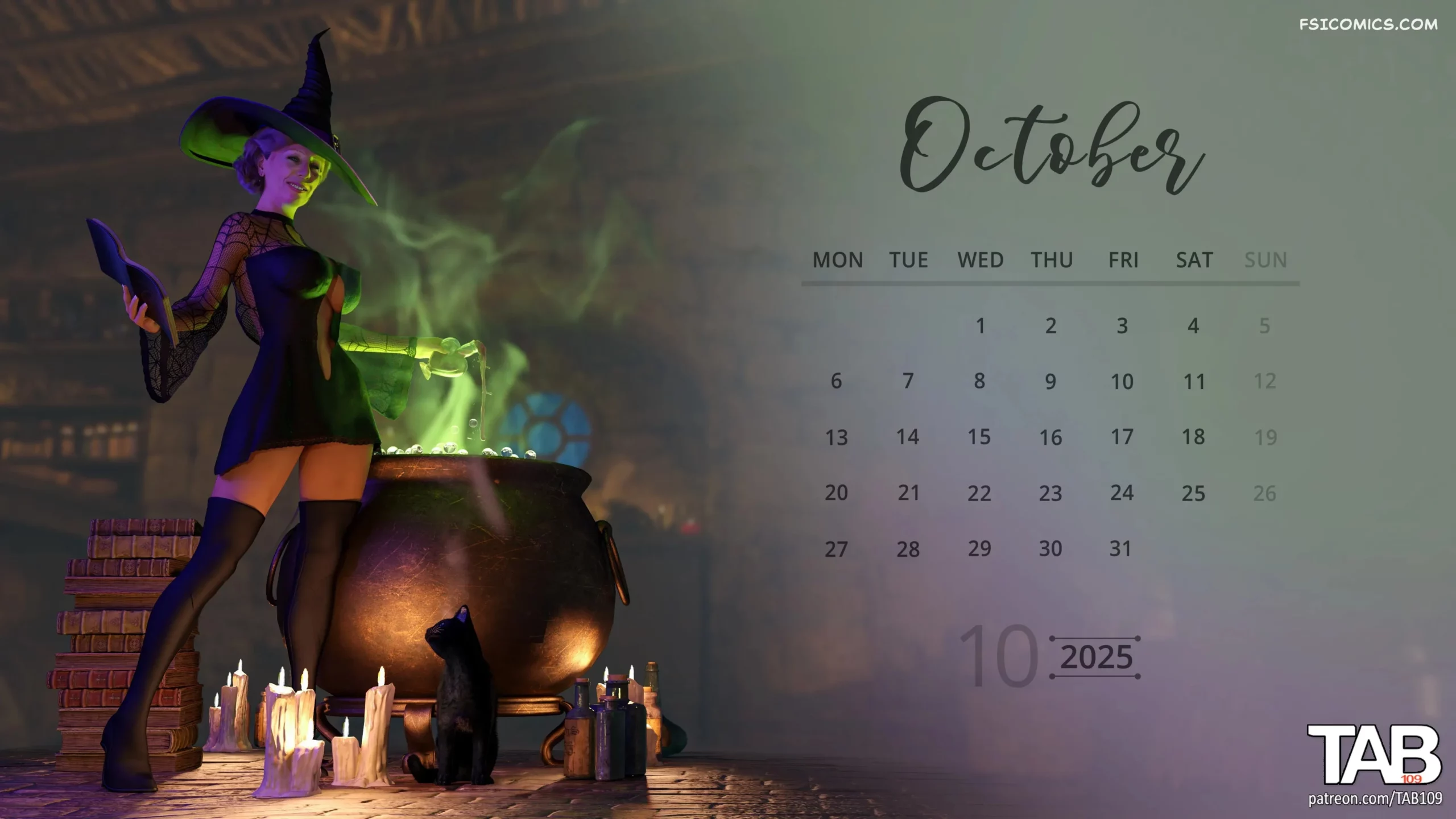 007 Calendar 10 October 1 scaled - FSIComics 007 Calendar 10 October 1 scaled - FSIComics