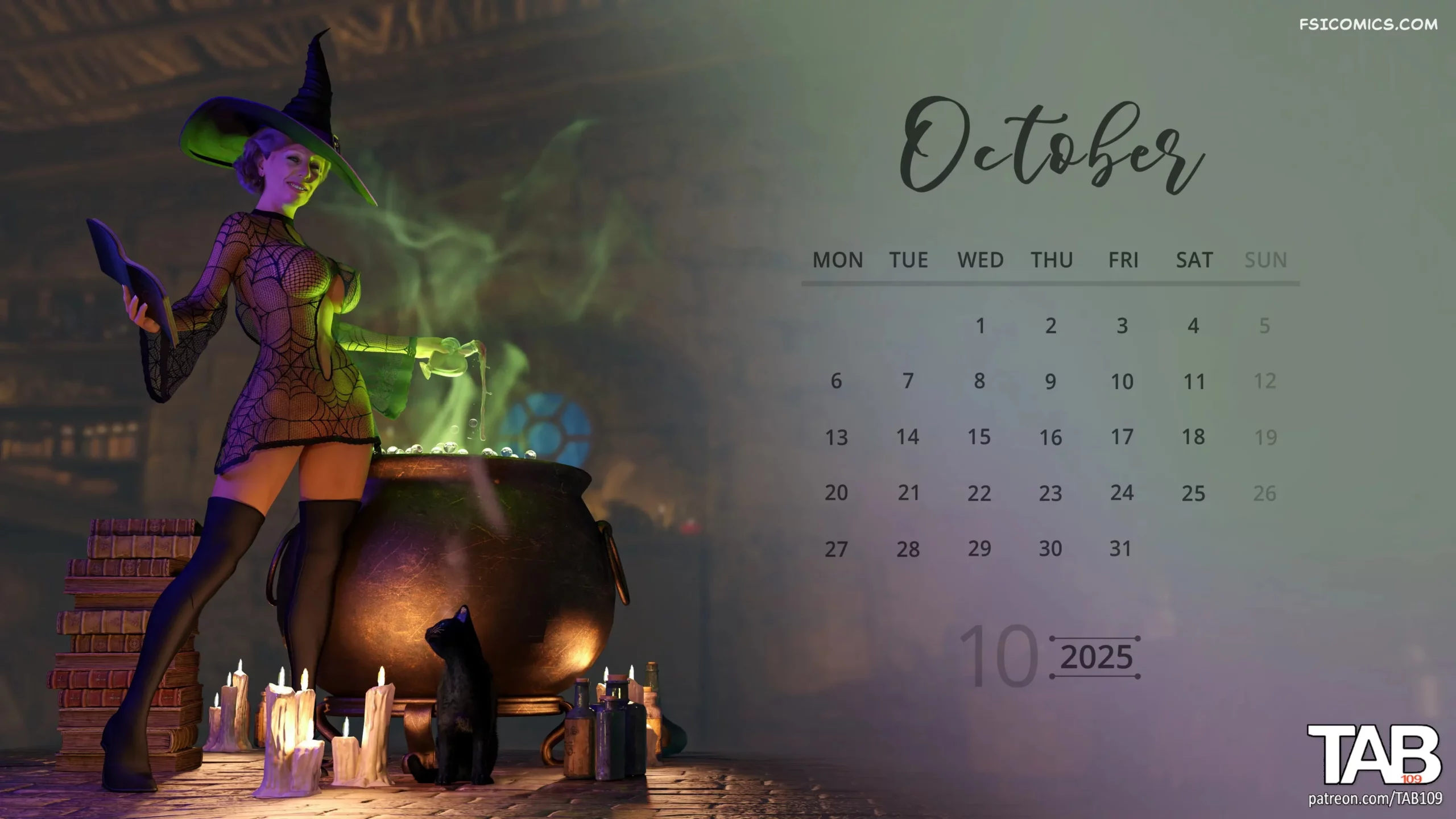 008 Calendar 10 October 2 scaled - FSIComics 008 Calendar 10 October 2 scaled - FSIComics