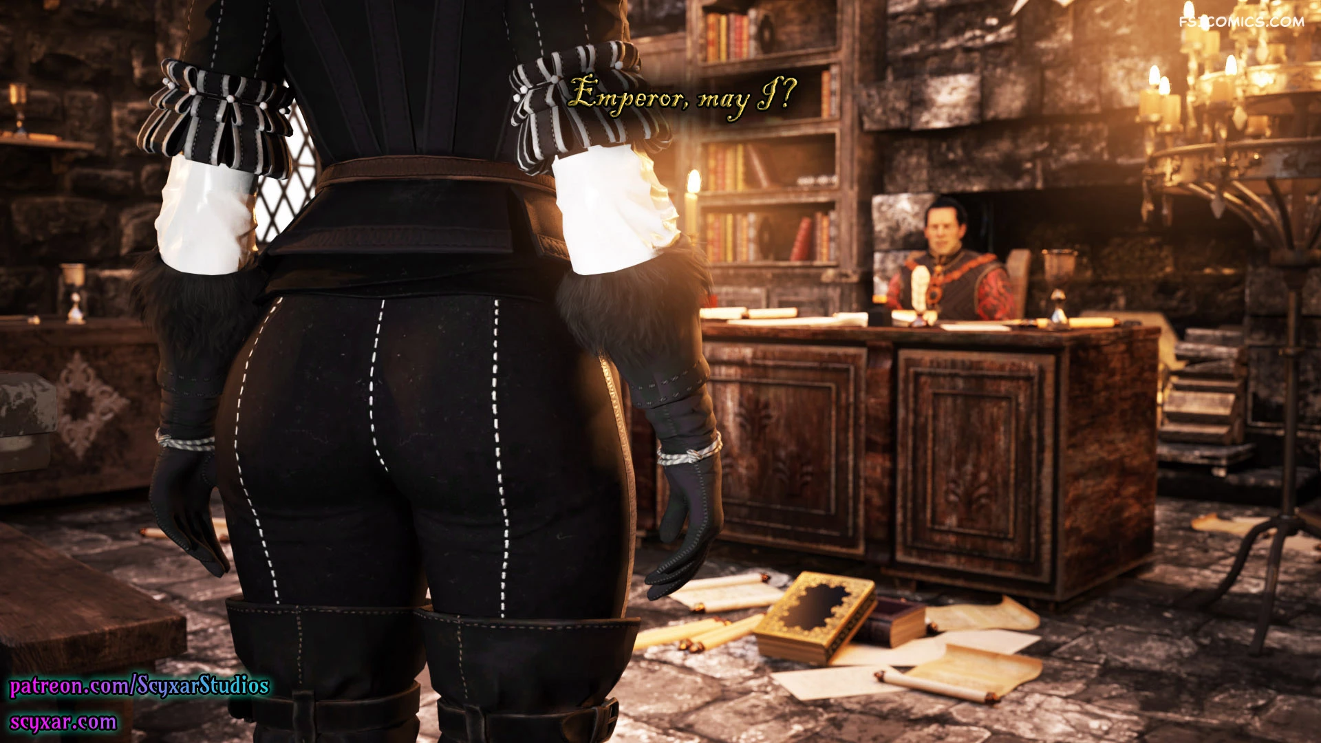 card-debt-geralts-transformation-into-yennefer-chapter-2-geralts-path-scyxar-studios-004