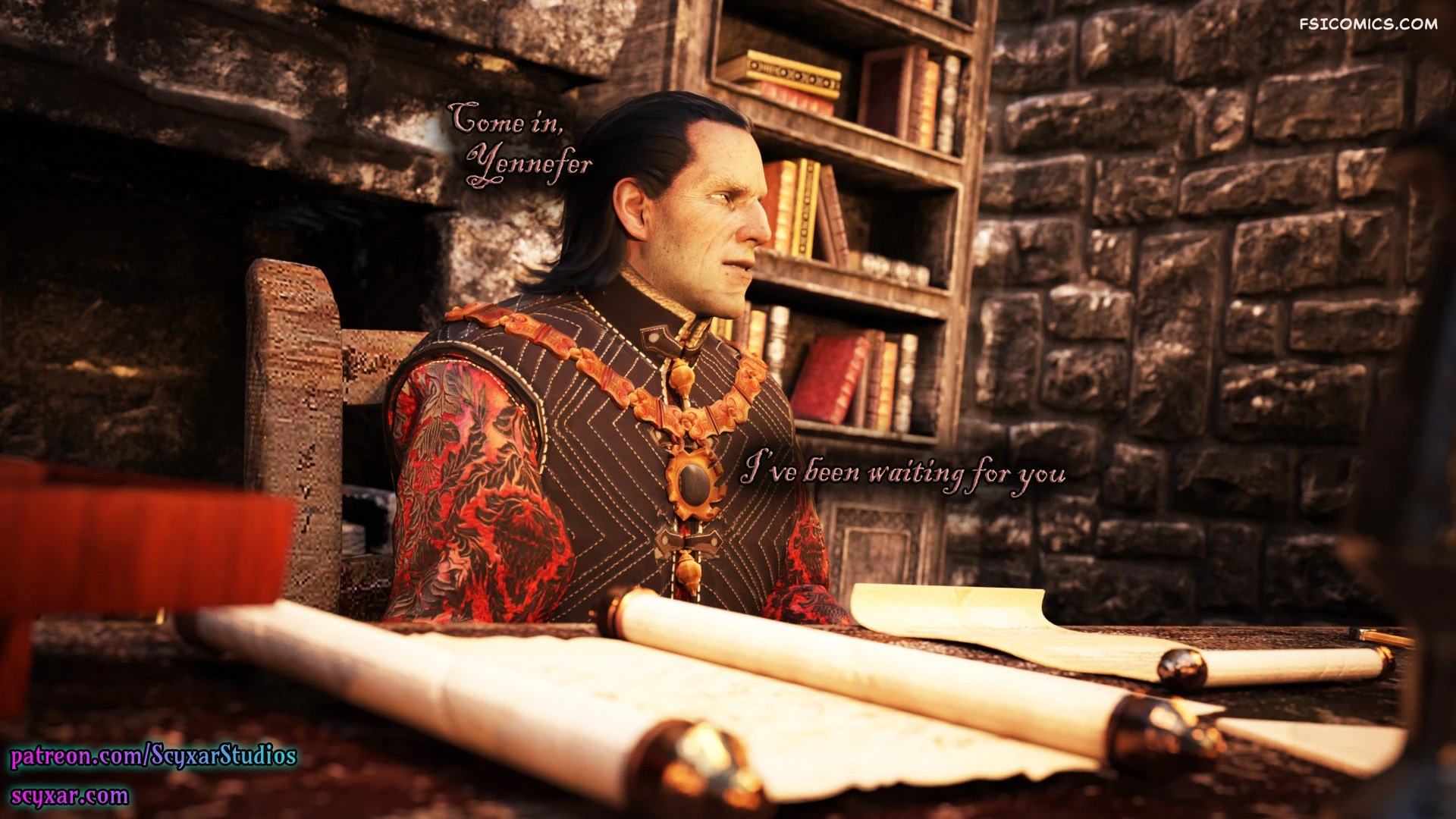 card-debt-geralts-transformation-into-yennefer-chapter-2-geralts-path-scyxar-studios-005