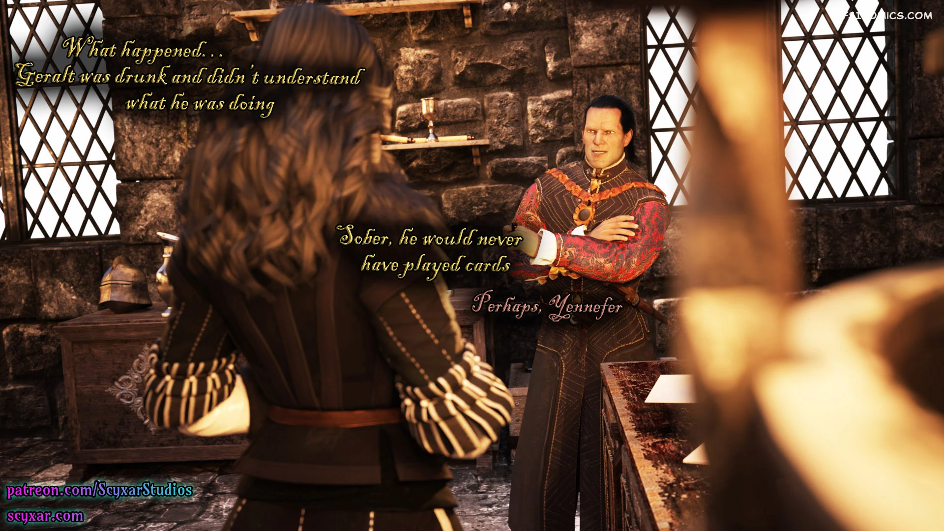 card-debt-geralts-transformation-into-yennefer-chapter-2-geralts-path-scyxar-studios-008