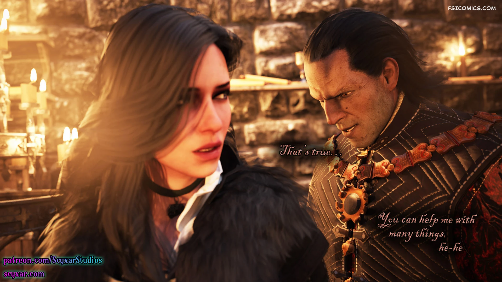 card-debt-geralts-transformation-into-yennefer-chapter-2-geralts-path-scyxar-studios-011