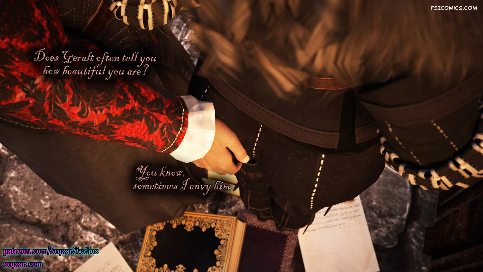 card-debt-geralts-transformation-into-yennefer-chapter-2-geralts-path-scyxar-studios-013