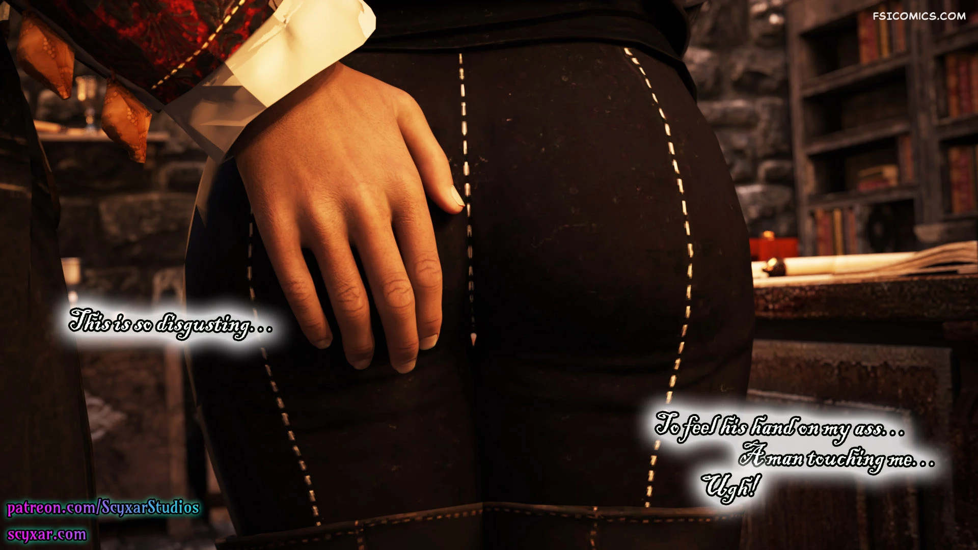 card-debt-geralts-transformation-into-yennefer-chapter-2-geralts-path-scyxar-studios-014
