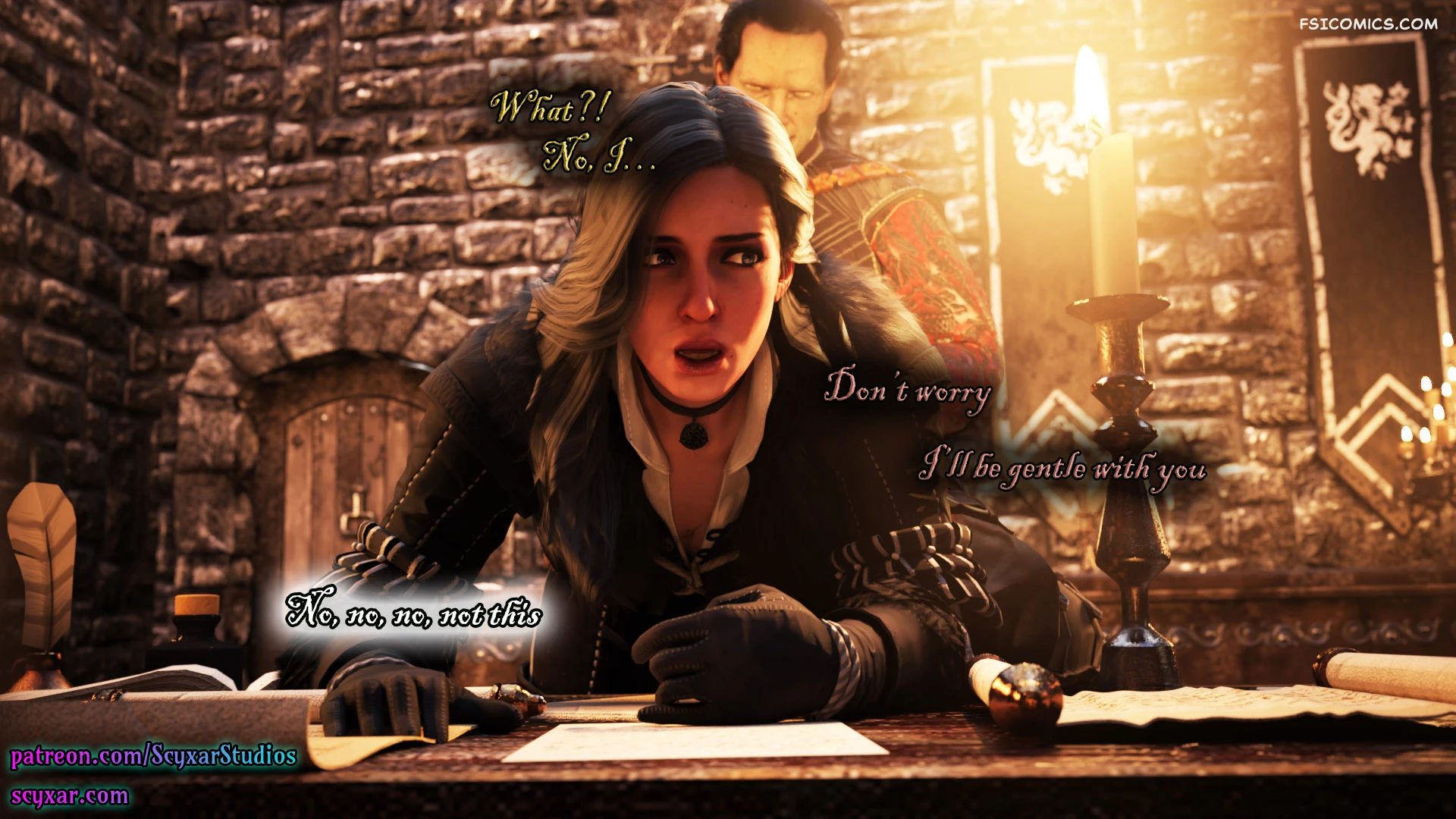 card-debt-geralts-transformation-into-yennefer-chapter-2-geralts-path-scyxar-studios-016
