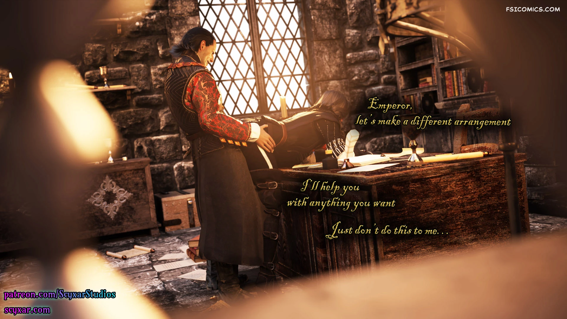 card-debt-geralts-transformation-into-yennefer-chapter-2-geralts-path-scyxar-studios-017