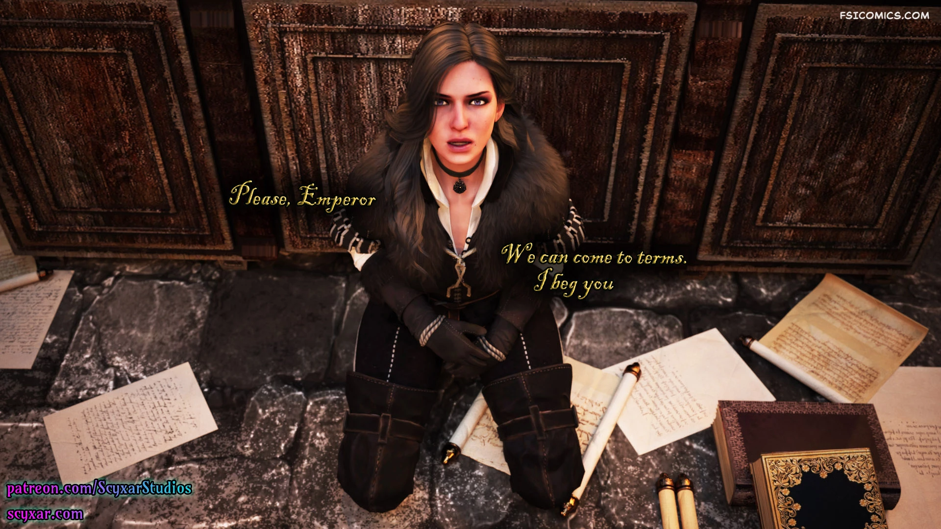 card-debt-geralts-transformation-into-yennefer-chapter-2-geralts-path-scyxar-studios-020