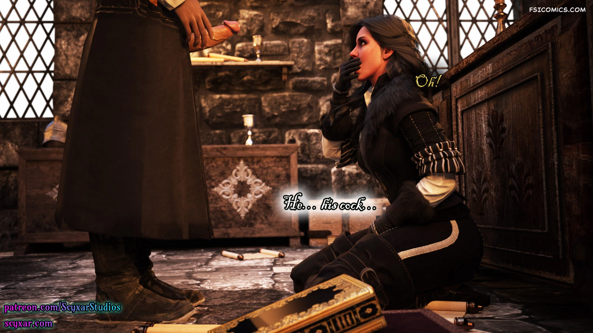 card-debt-geralts-transformation-into-yennefer-chapter-2-geralts-path-scyxar-studios-022