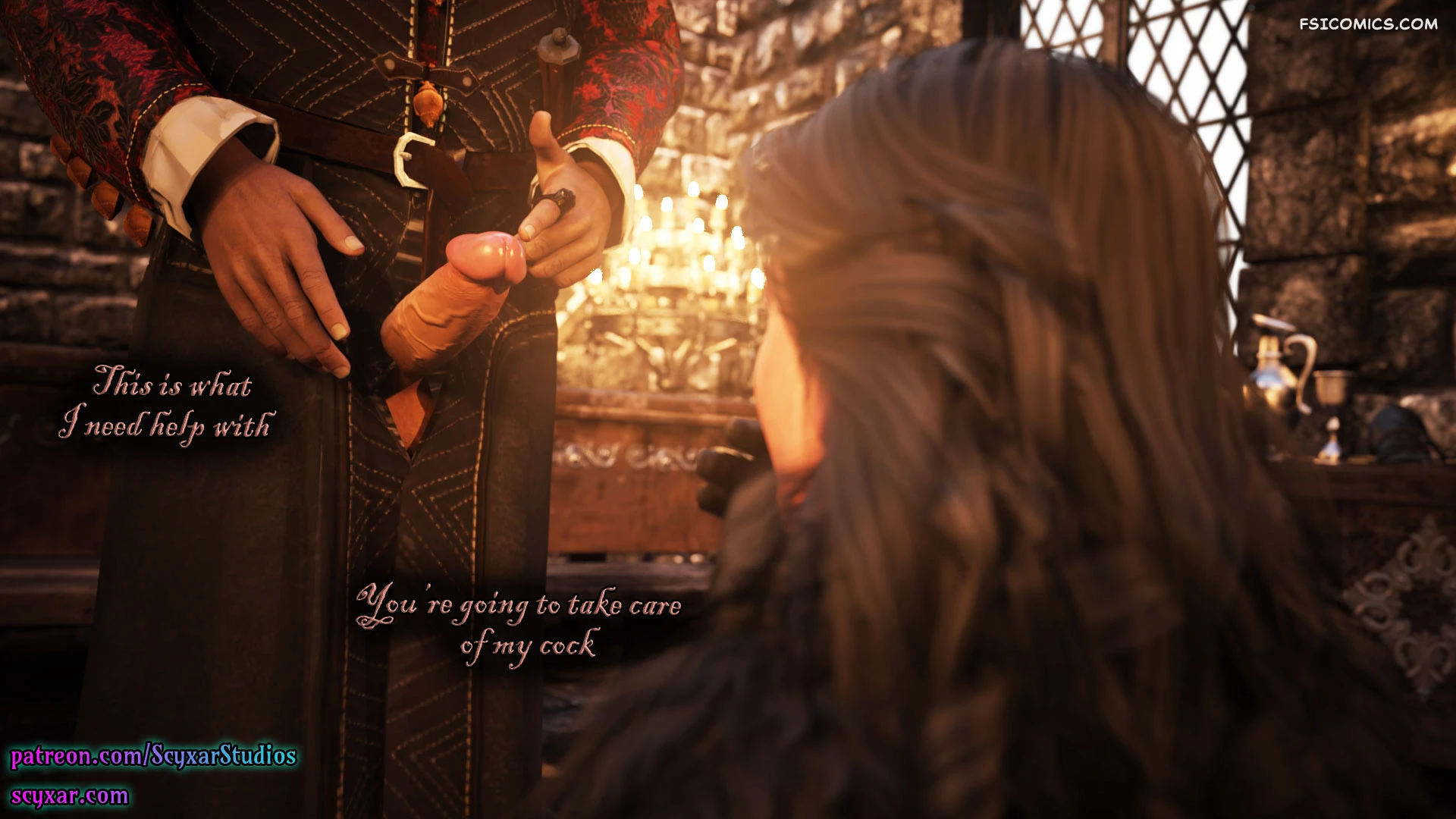 card-debt-geralts-transformation-into-yennefer-chapter-2-geralts-path-scyxar-studios-024
