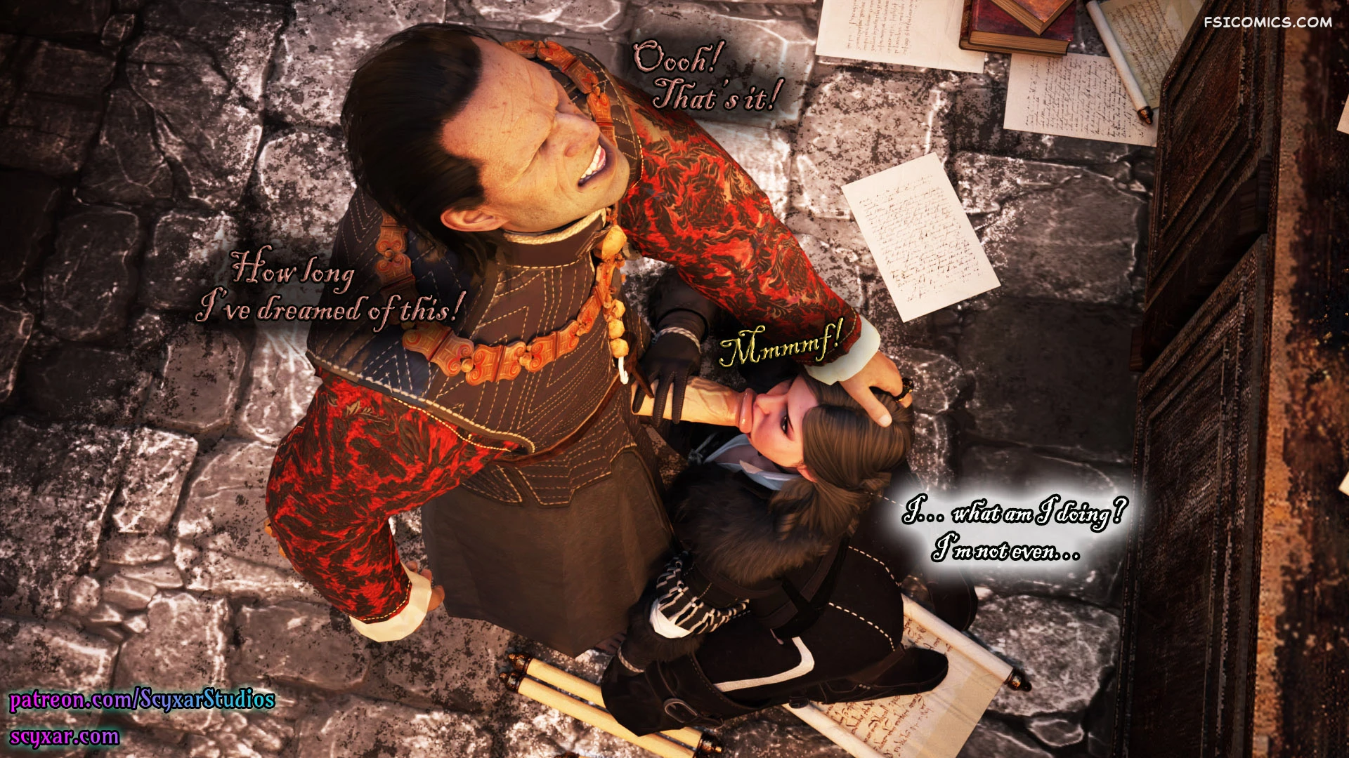 card-debt-geralts-transformation-into-yennefer-chapter-2-geralts-path-scyxar-studios-041