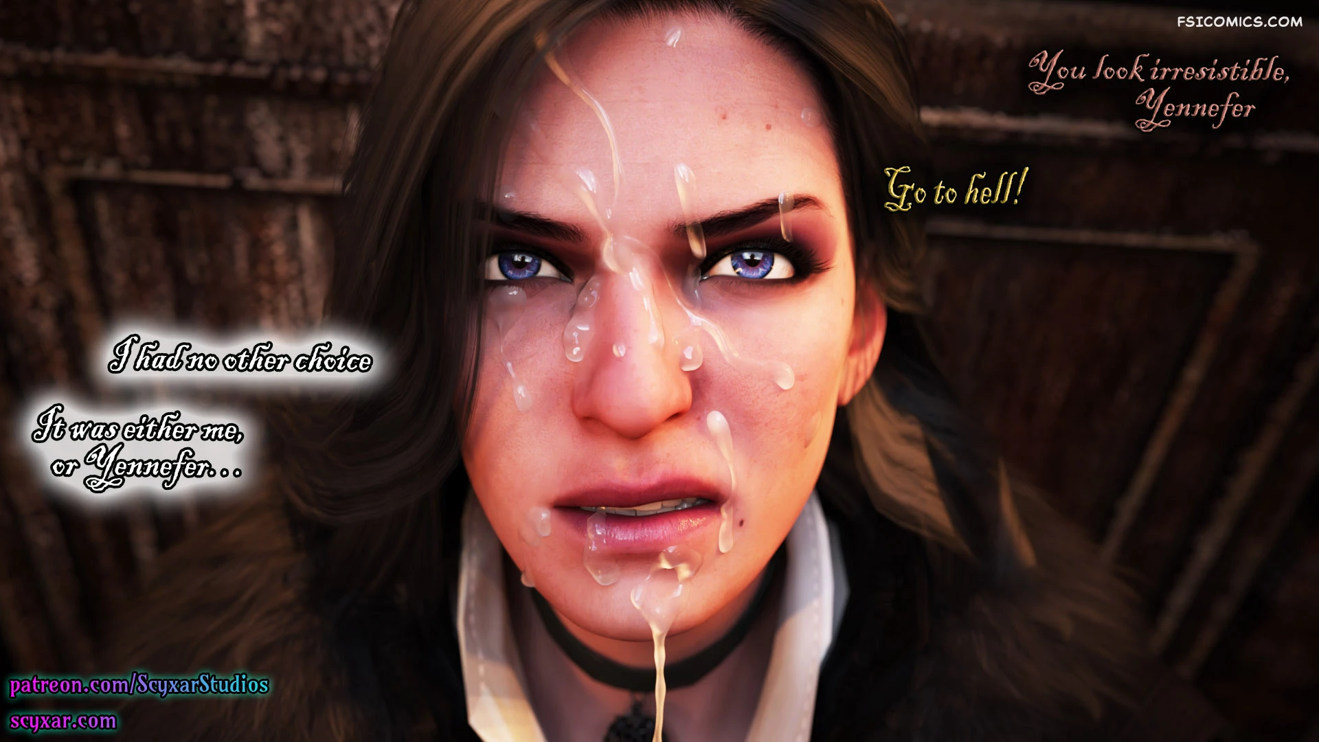 card-debt-geralts-transformation-into-yennefer-chapter-2-geralts-path-scyxar-studios-046