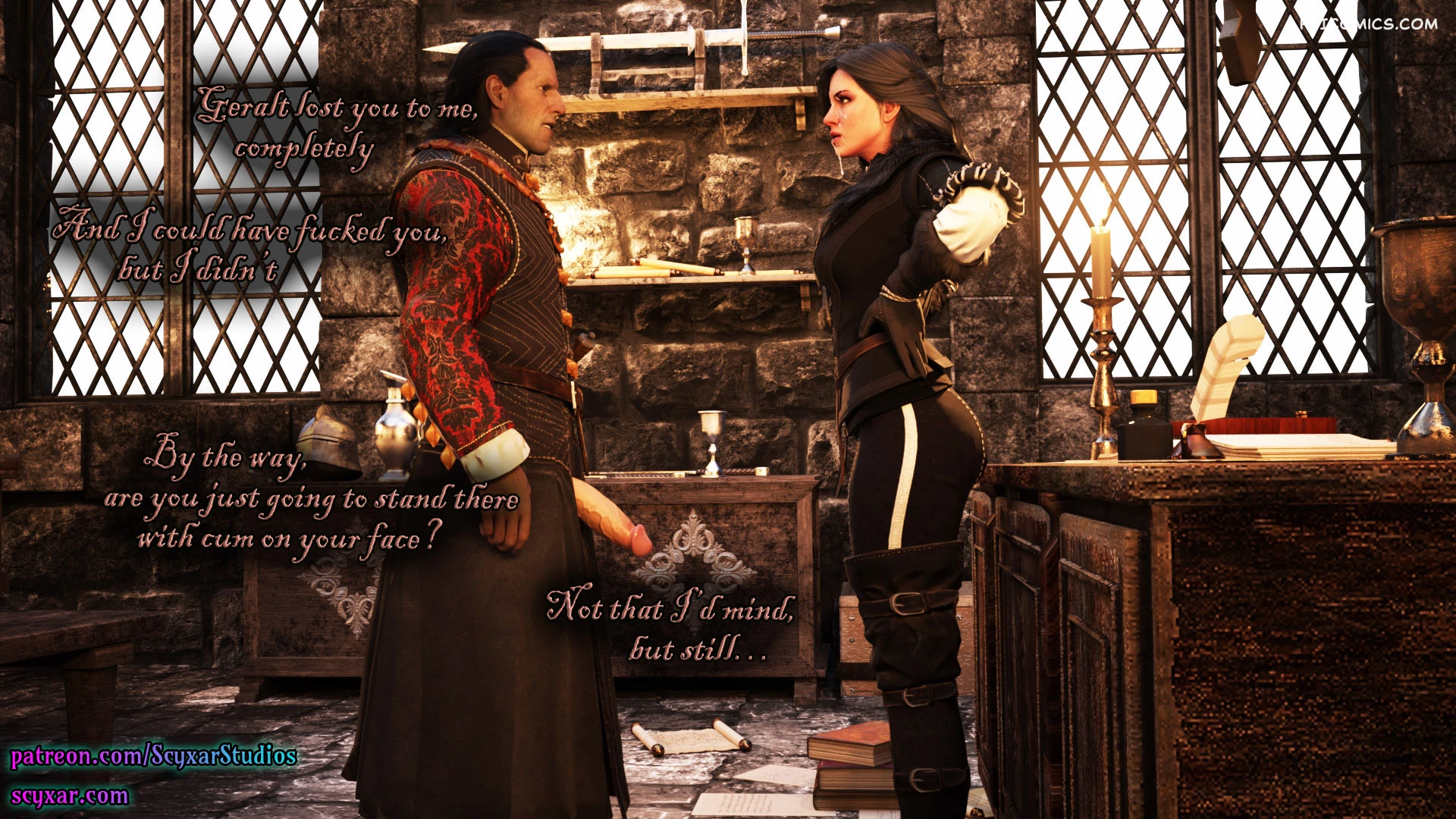 card-debt-geralts-transformation-into-yennefer-chapter-2-geralts-path-scyxar-studios-051