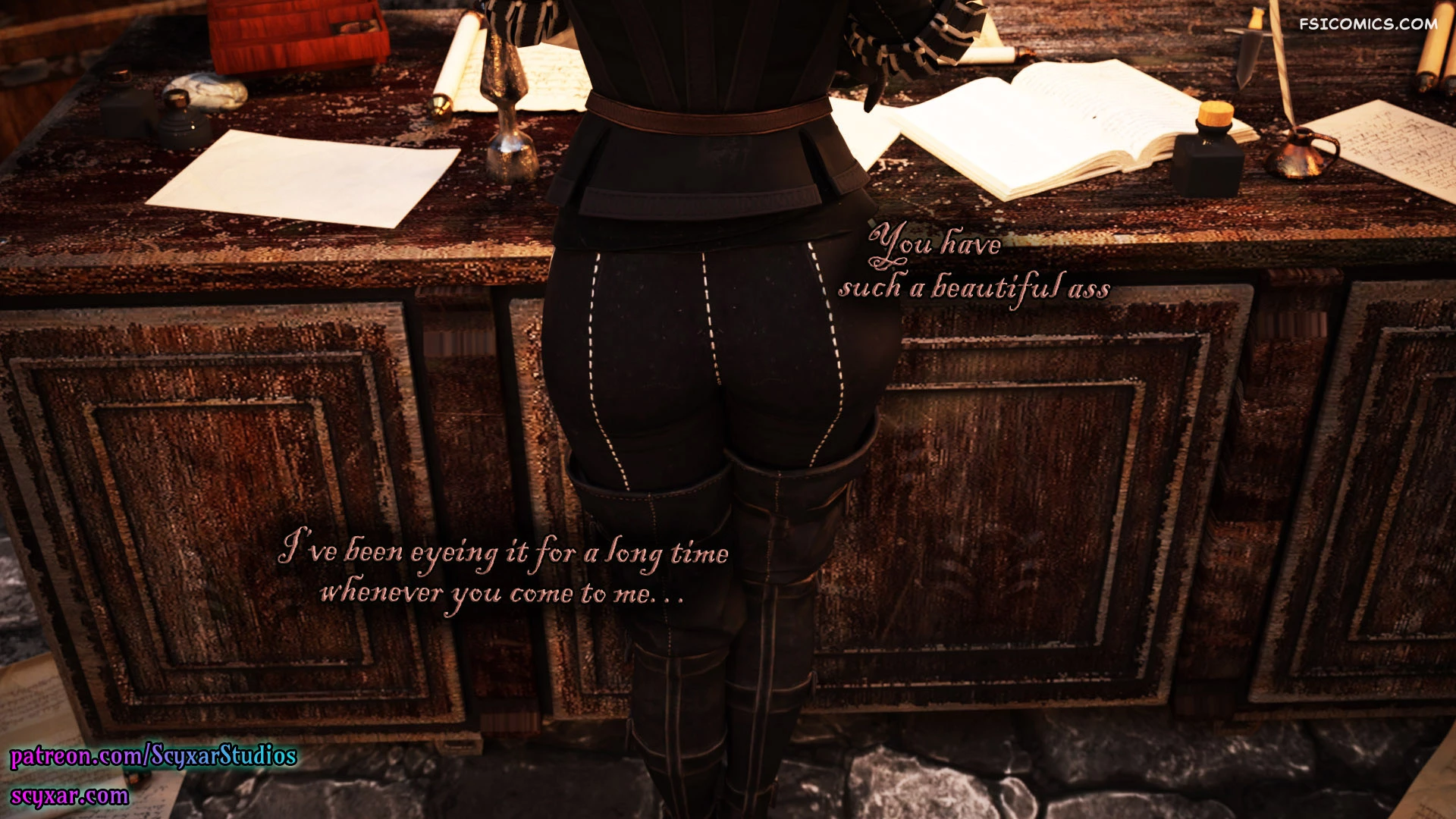 card-debt-geralts-transformation-into-yennefer-chapter-2-geralts-path-scyxar-studios-053