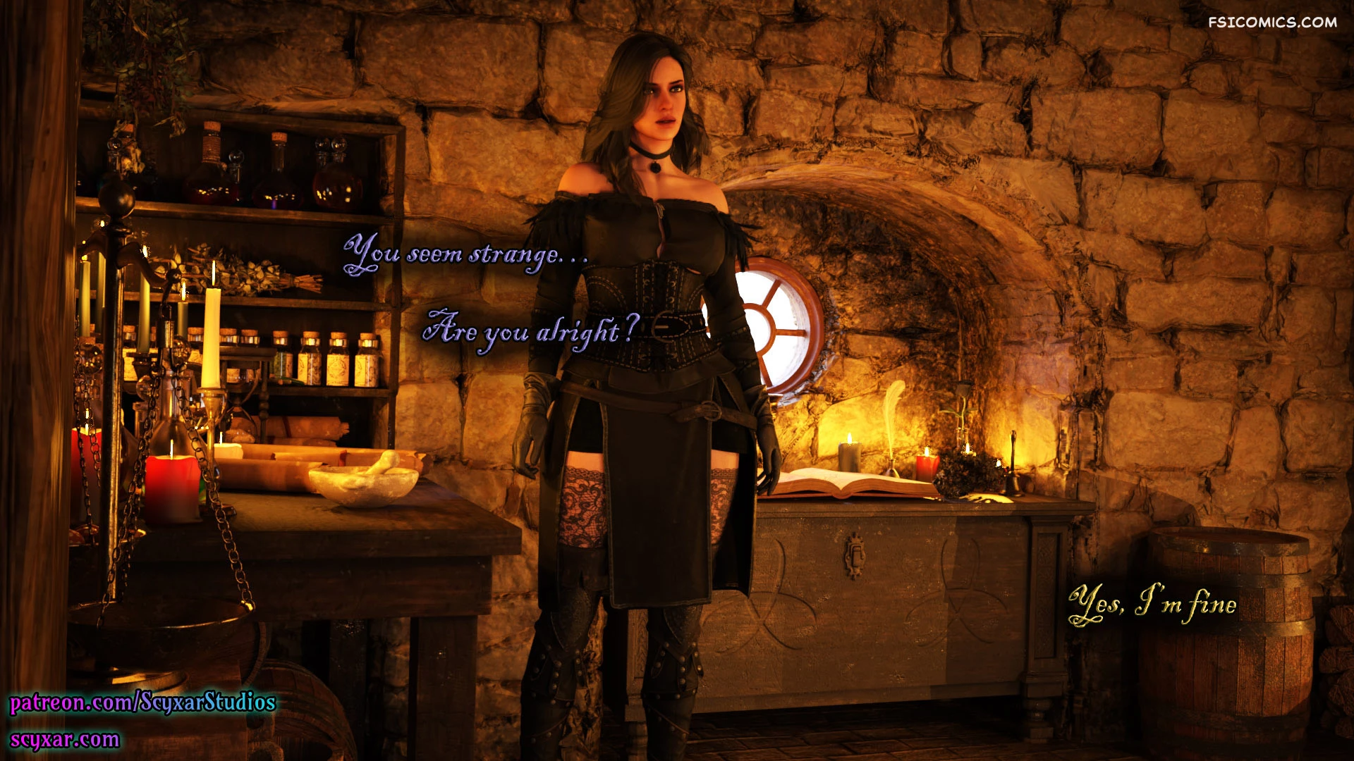 card-debt-geralts-transformation-into-yennefer-chapter-2-geralts-path-scyxar-studios-062
