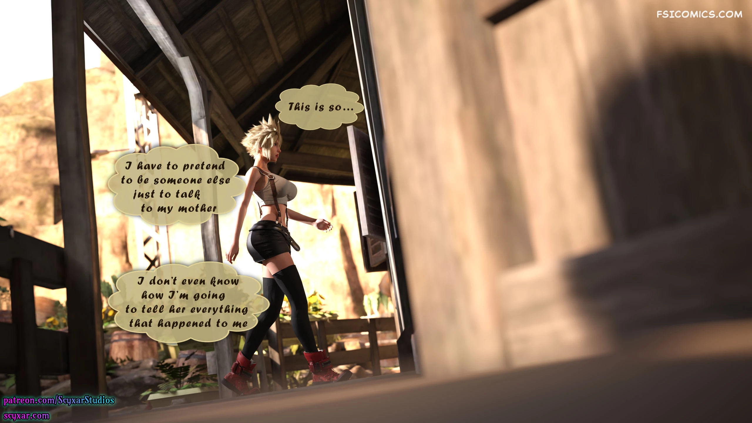 tifa ntr fem cloud rescue mission chapter 14 scyxar studios 011 - FSIComics