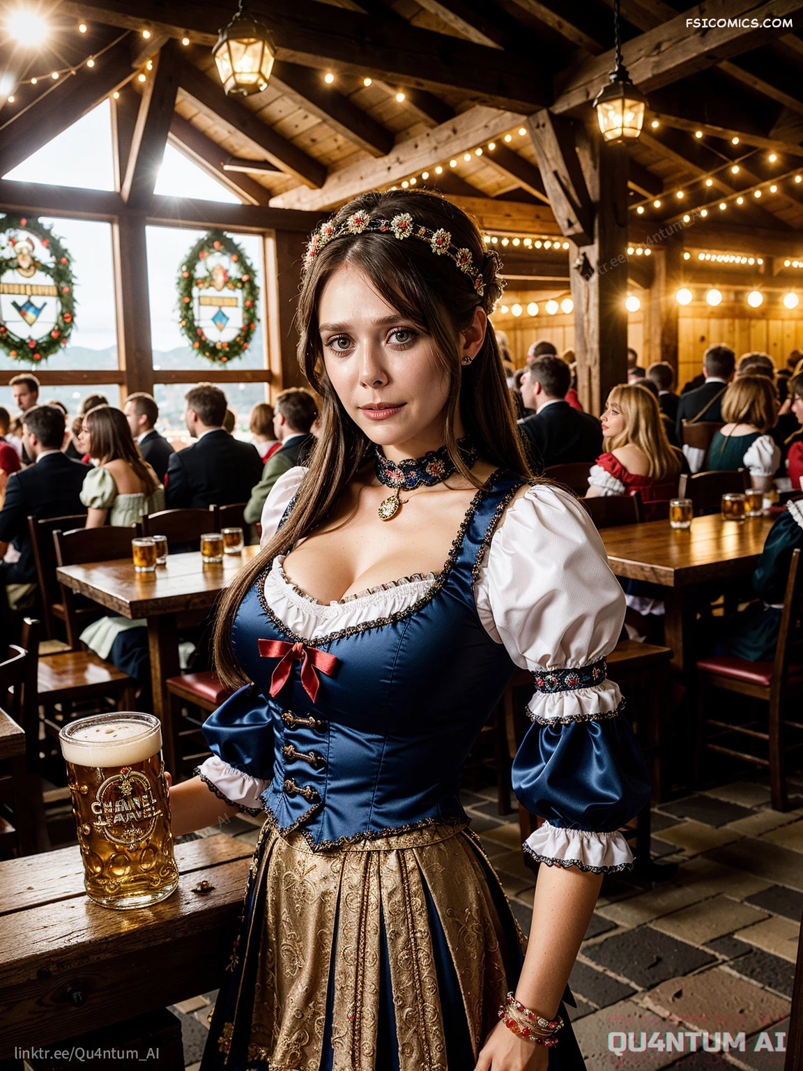elizabeth olsen jenna ortega sadie sink emilia clarke oktoberfest mix quantumai 004 - FSIComics elizabeth-olsen-jenna-ortega-sadie-sink-emilia-clarke-oktoberfest-mix-quantumai-004