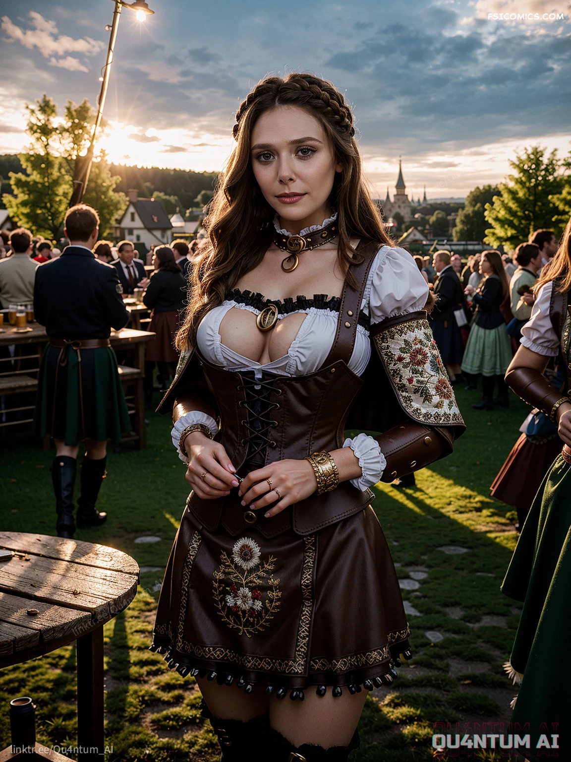 elizabeth olsen jenna ortega sadie sink emilia clarke oktoberfest mix quantumai 005 - FSIComics elizabeth-olsen-jenna-ortega-sadie-sink-emilia-clarke-oktoberfest-mix-quantumai-005