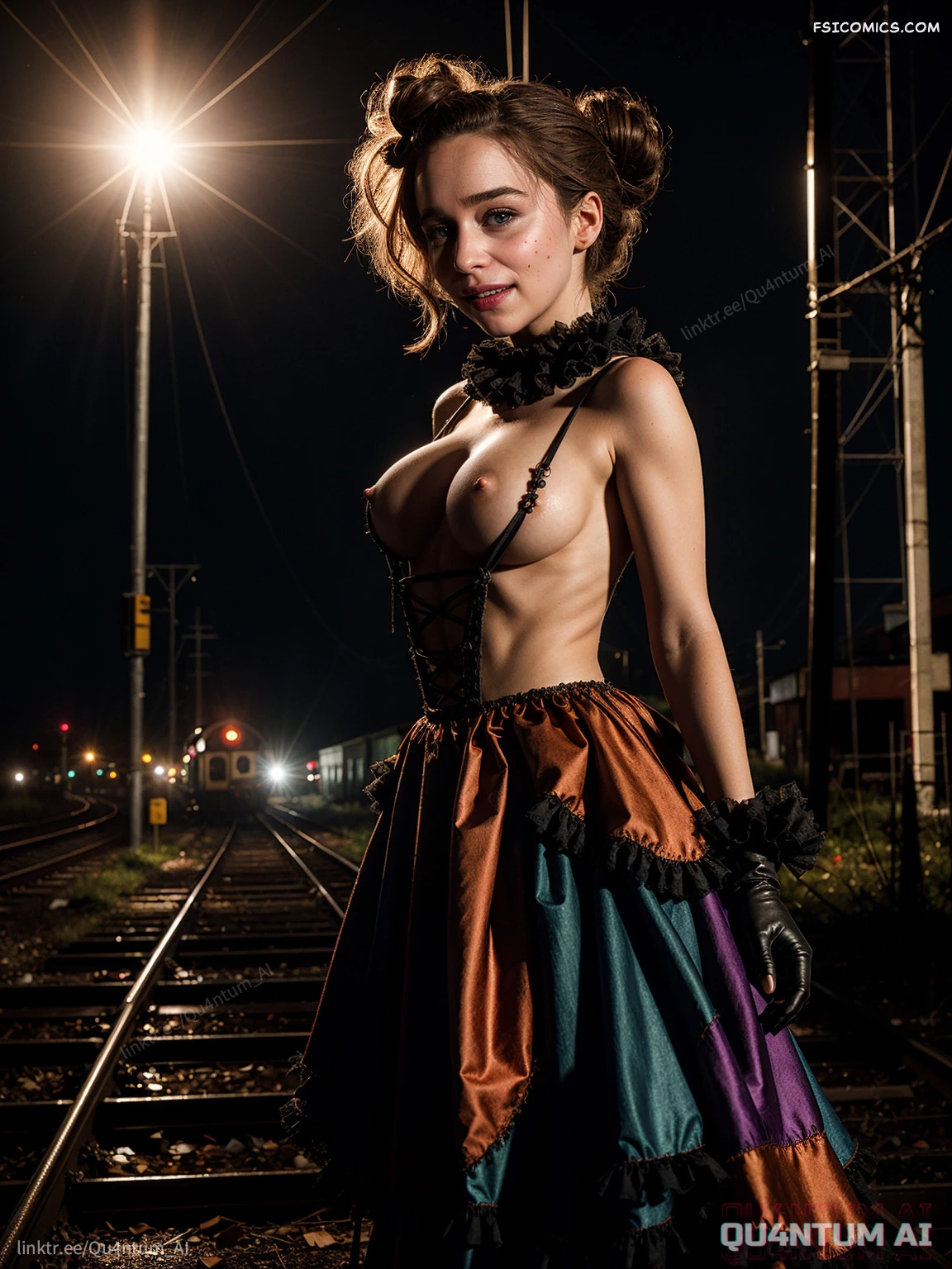 emilia-clarke-halloween-creepy-clown-cosplay-quantumai-012