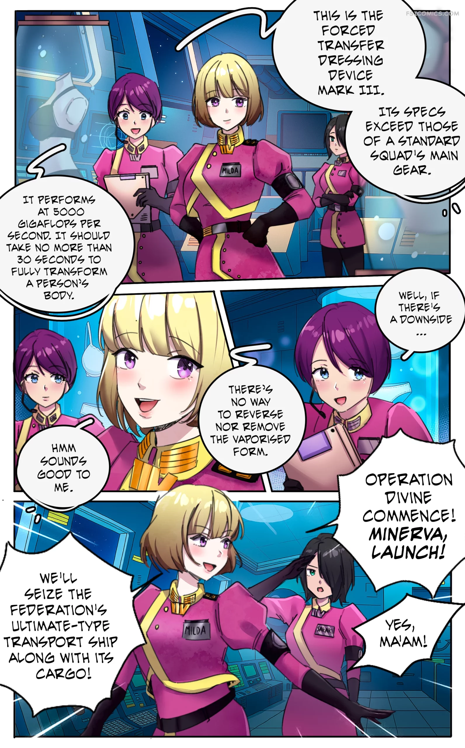 female clothing vaporization of shame meowwithme 002 scaled - FSIComics female-clothing-vaporization-of-shame-meowwithme-002