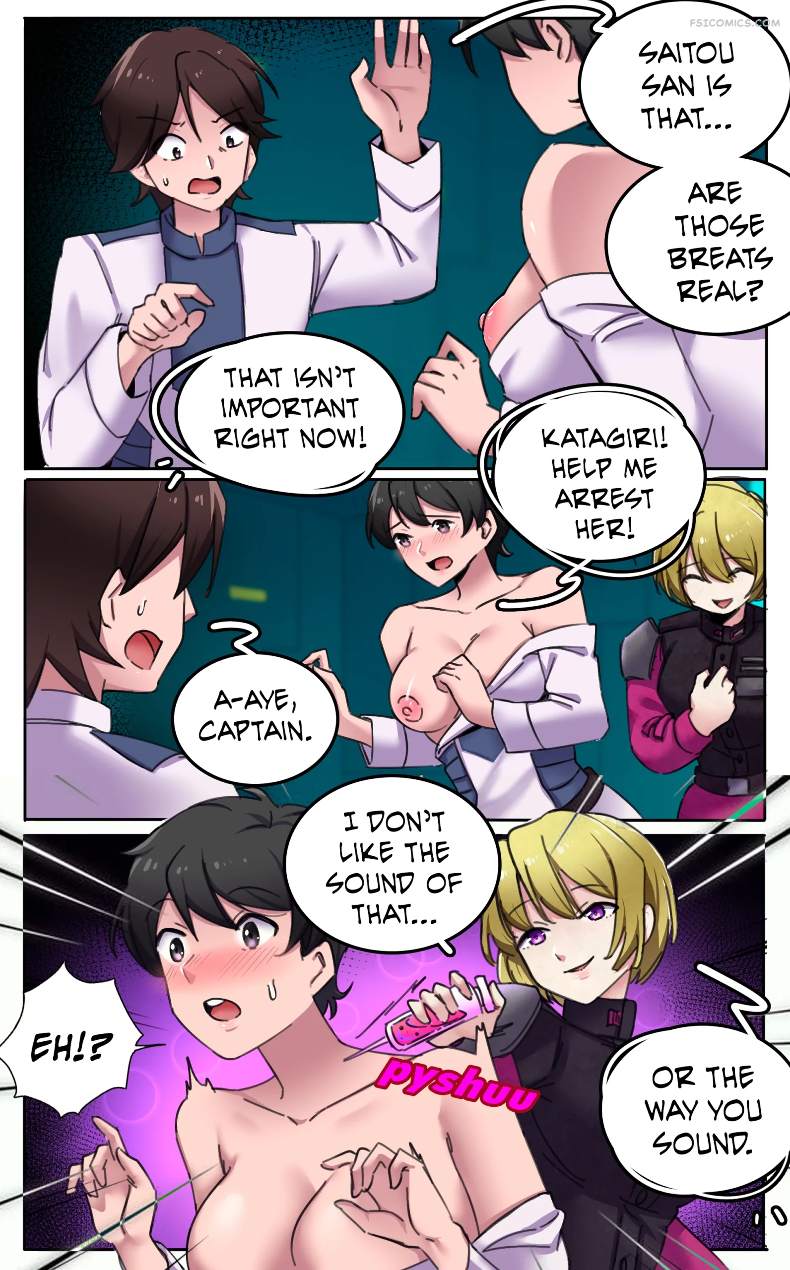 female clothing vaporization of shame meowwithme 009 scaled - FSIComics female-clothing-vaporization-of-shame-meowwithme-009