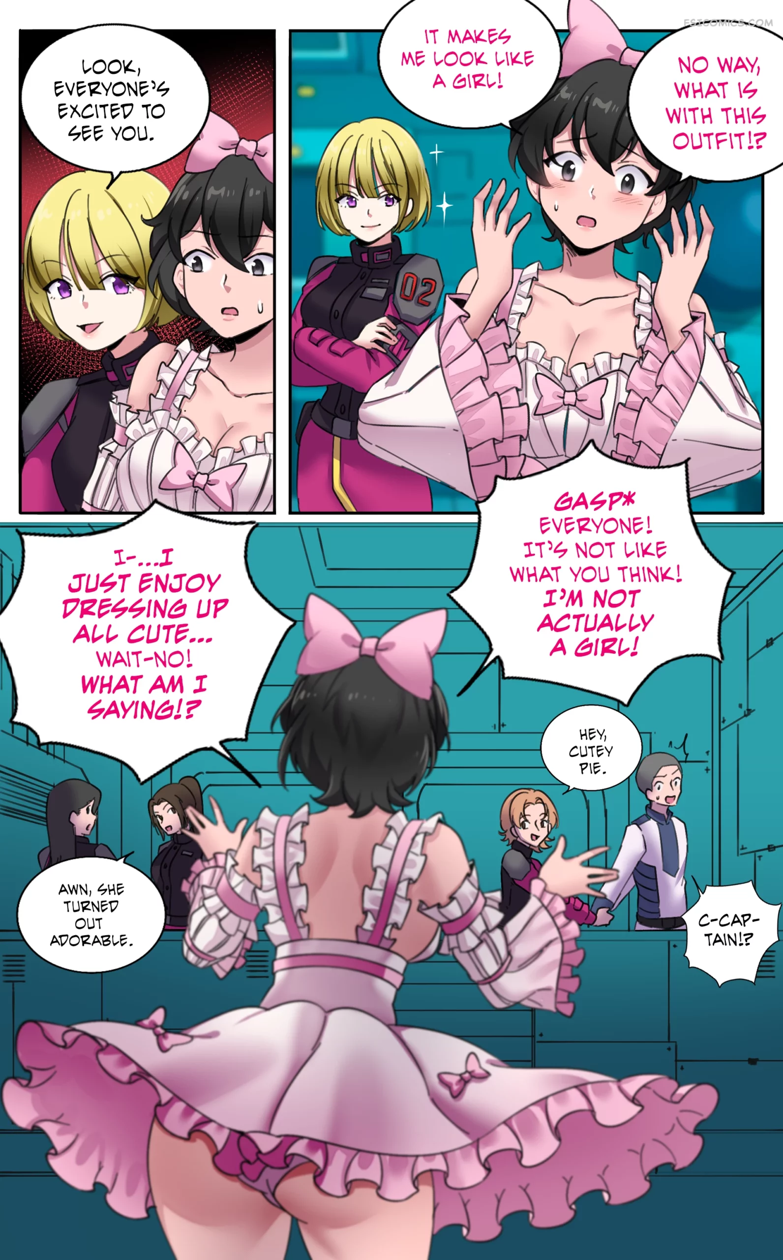 female clothing vaporization of shame meowwithme 014 scaled - FSIComics female-clothing-vaporization-of-shame-meowwithme-014