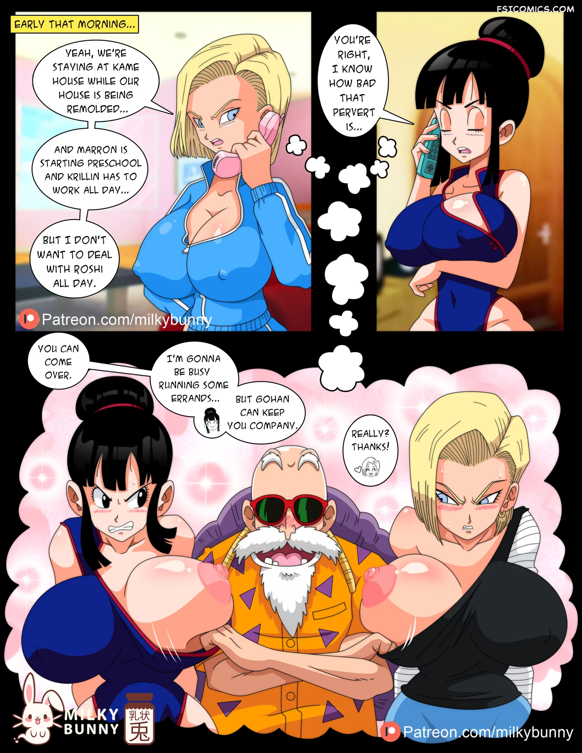 gohan conquers chapter 1 milky bunny 002 scaled - FSIComics gohan-conquers-chapter-1-milky-bunny-002