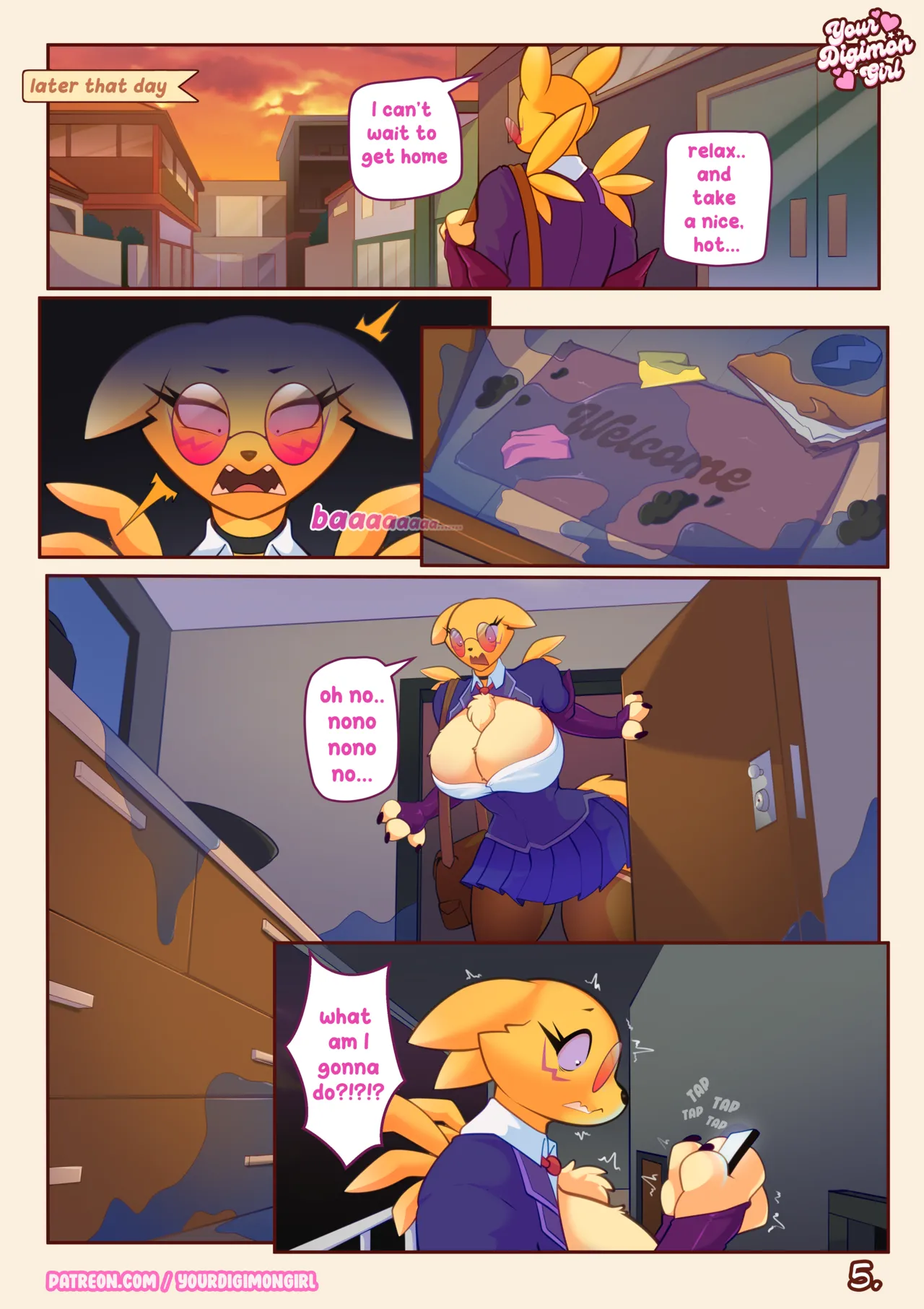 how 2 hide your renamon yourdigimongirl 007 - FSIComics how-2-hide-your-renamon-yourdigimongirl-007