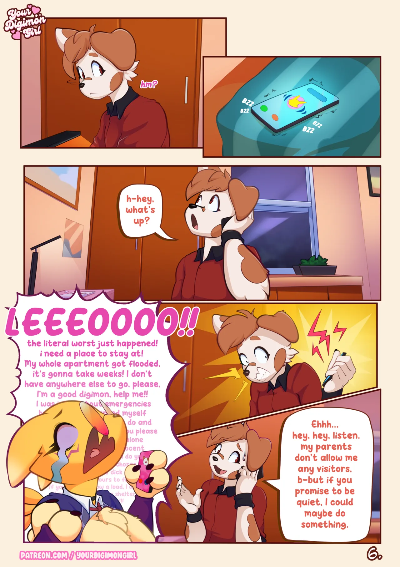how 2 hide your renamon yourdigimongirl 008 - FSIComics how-2-hide-your-renamon-yourdigimongirl-008