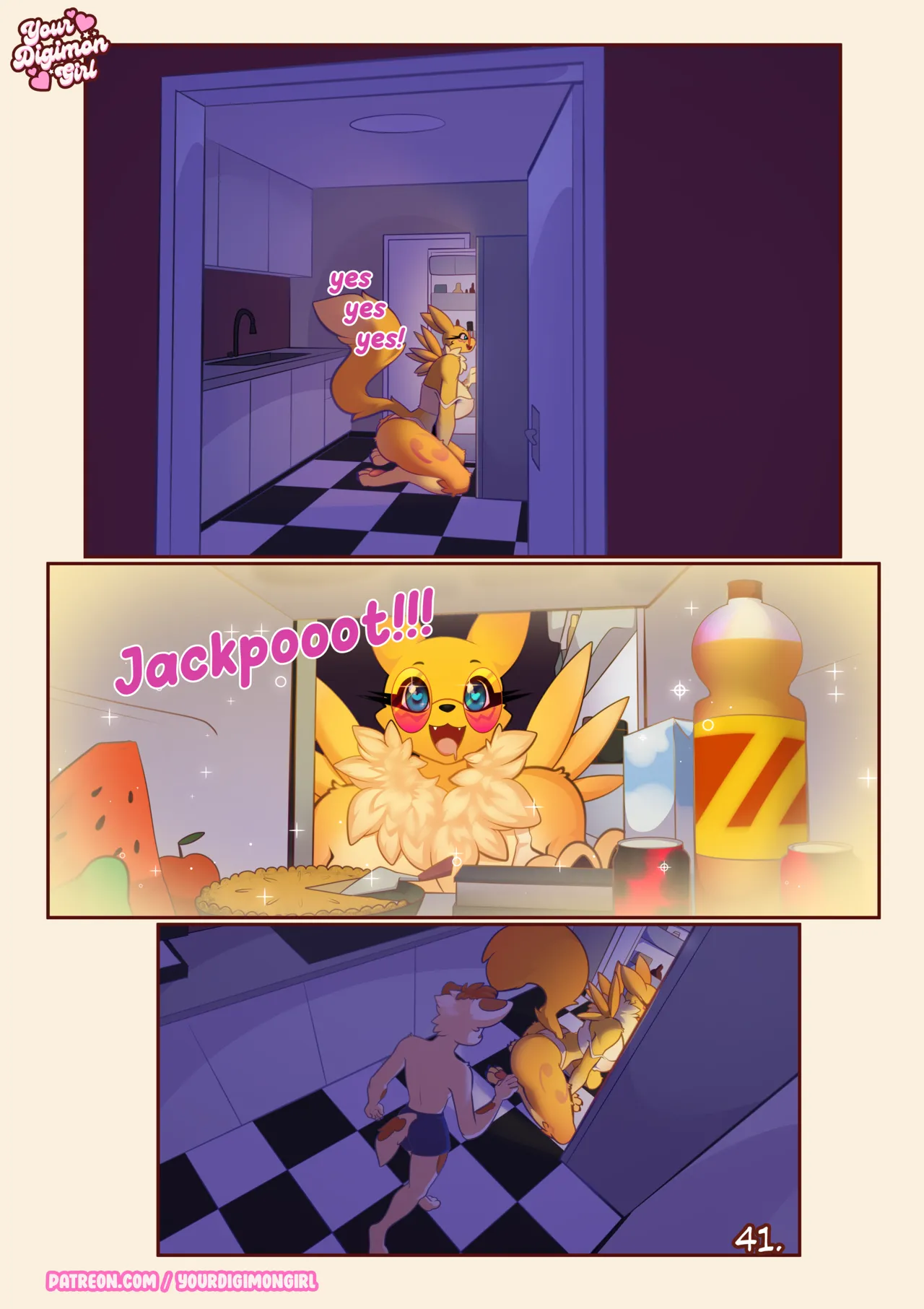 how 2 hide your renamon yourdigimongirl 043 - FSIComics how-2-hide-your-renamon-yourdigimongirl-043