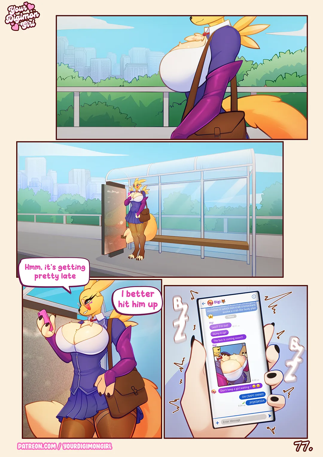 how 2 hide your renamon yourdigimongirl 079 - FSIComics how-2-hide-your-renamon-yourdigimongirl-079