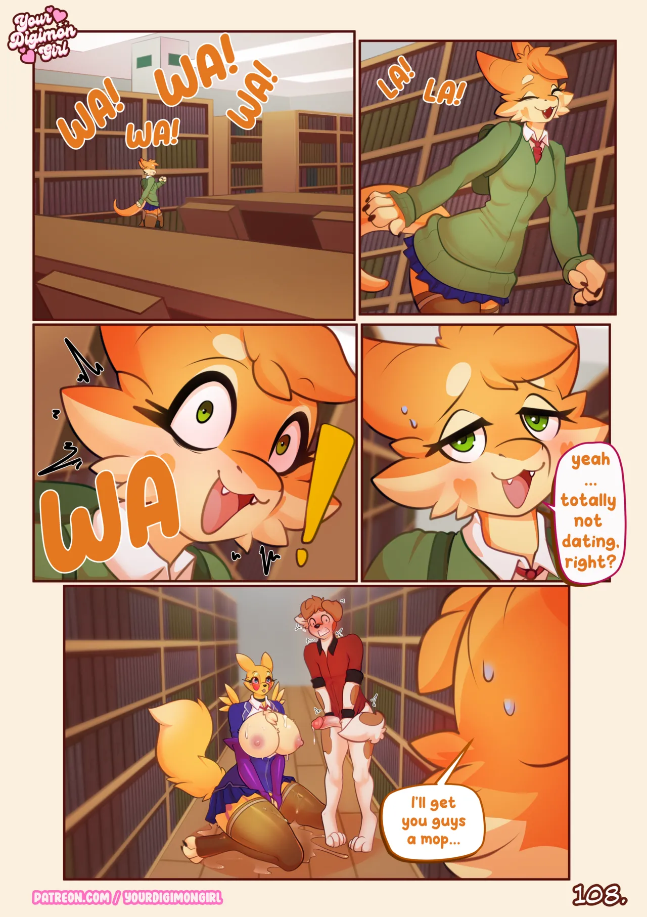 how 2 hide your renamon yourdigimongirl 110 - FSIComics how-2-hide-your-renamon-yourdigimongirl-110
