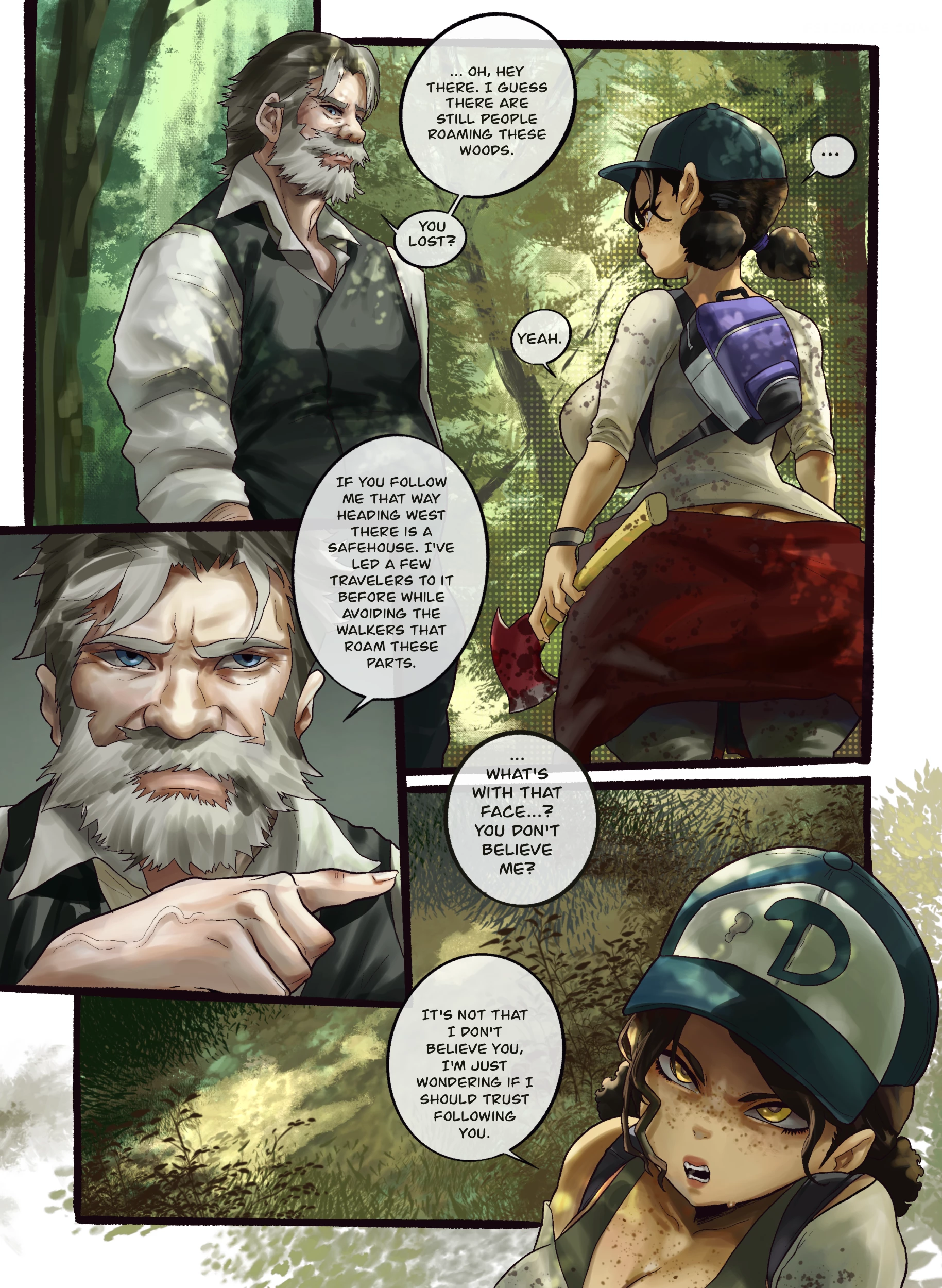 dying trust chapter 1 the walking dead noblood 002 - FSIComics dying-trust-chapter-1-the-walking-dead-noblood-002