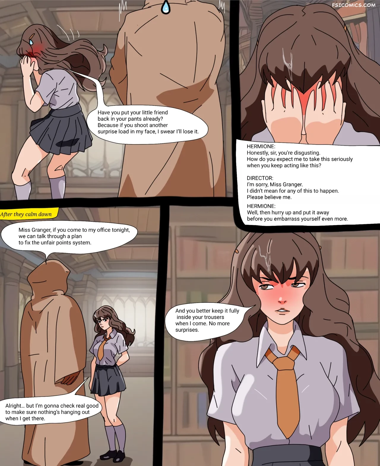 grangers private points harry potter sunnie 008 - FSIComics grangers-private-points-harry-potter-sunnie-008