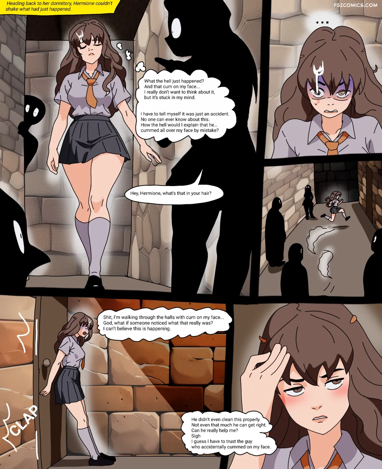 grangers private points harry potter sunnie 009 - FSIComics grangers-private-points-harry-potter-sunnie-009
