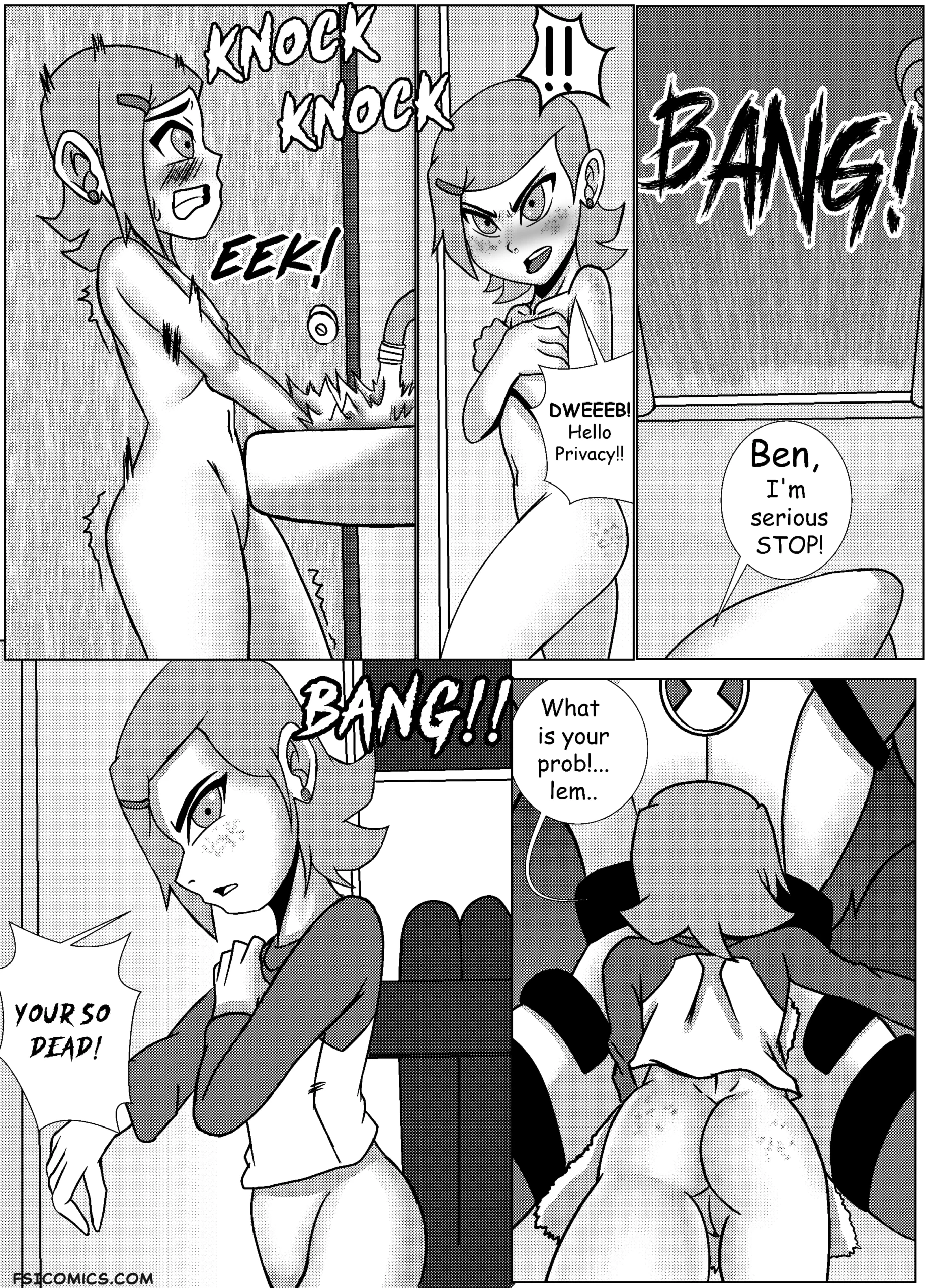gwens break ben 10 darkfang100 028 scaled - FSIComics gwens-break-ben-10-darkfang100-028