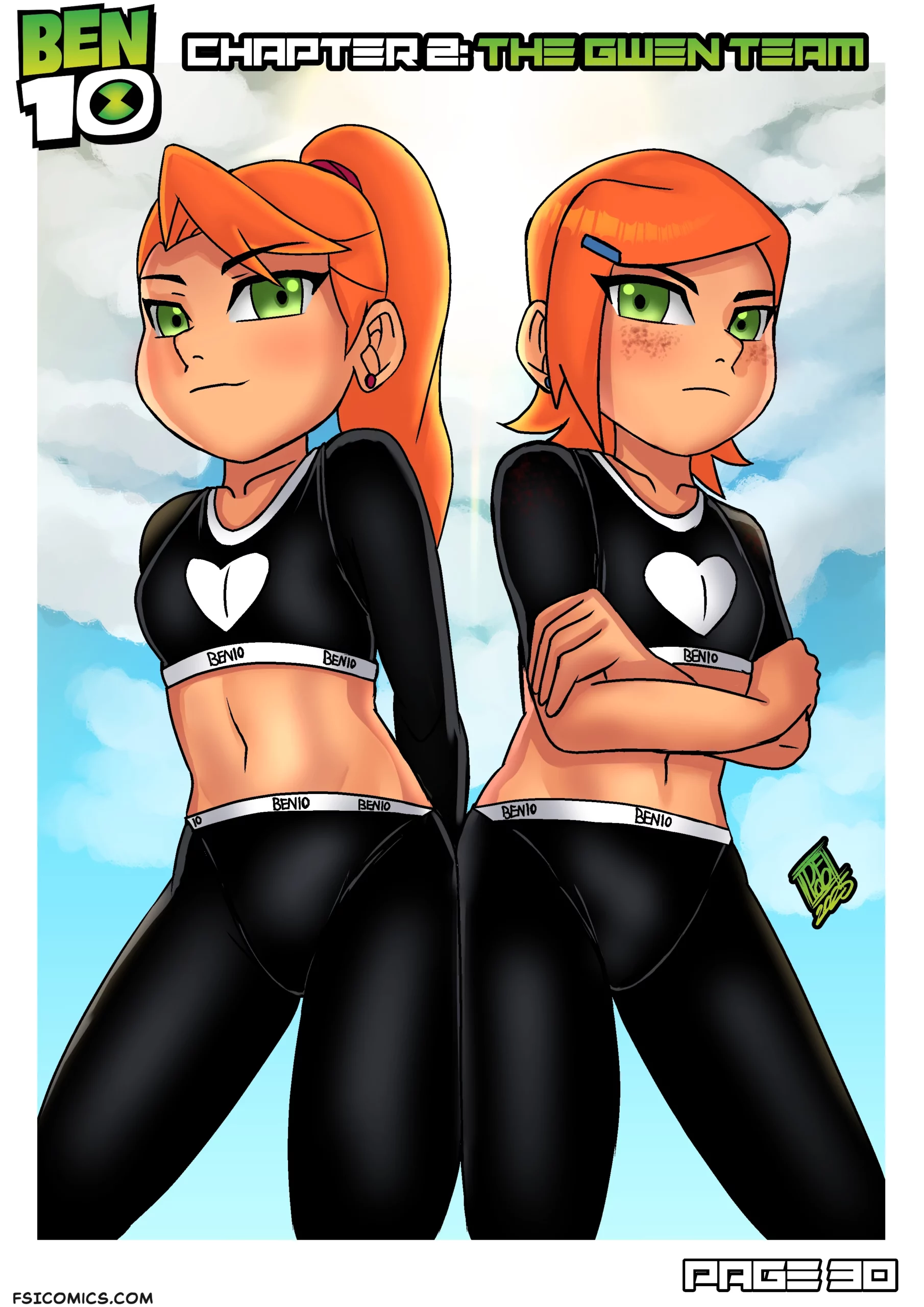 gwens break ben 10 darkfang100 030 scaled - FSIComics gwens-break-ben-10-darkfang100-030