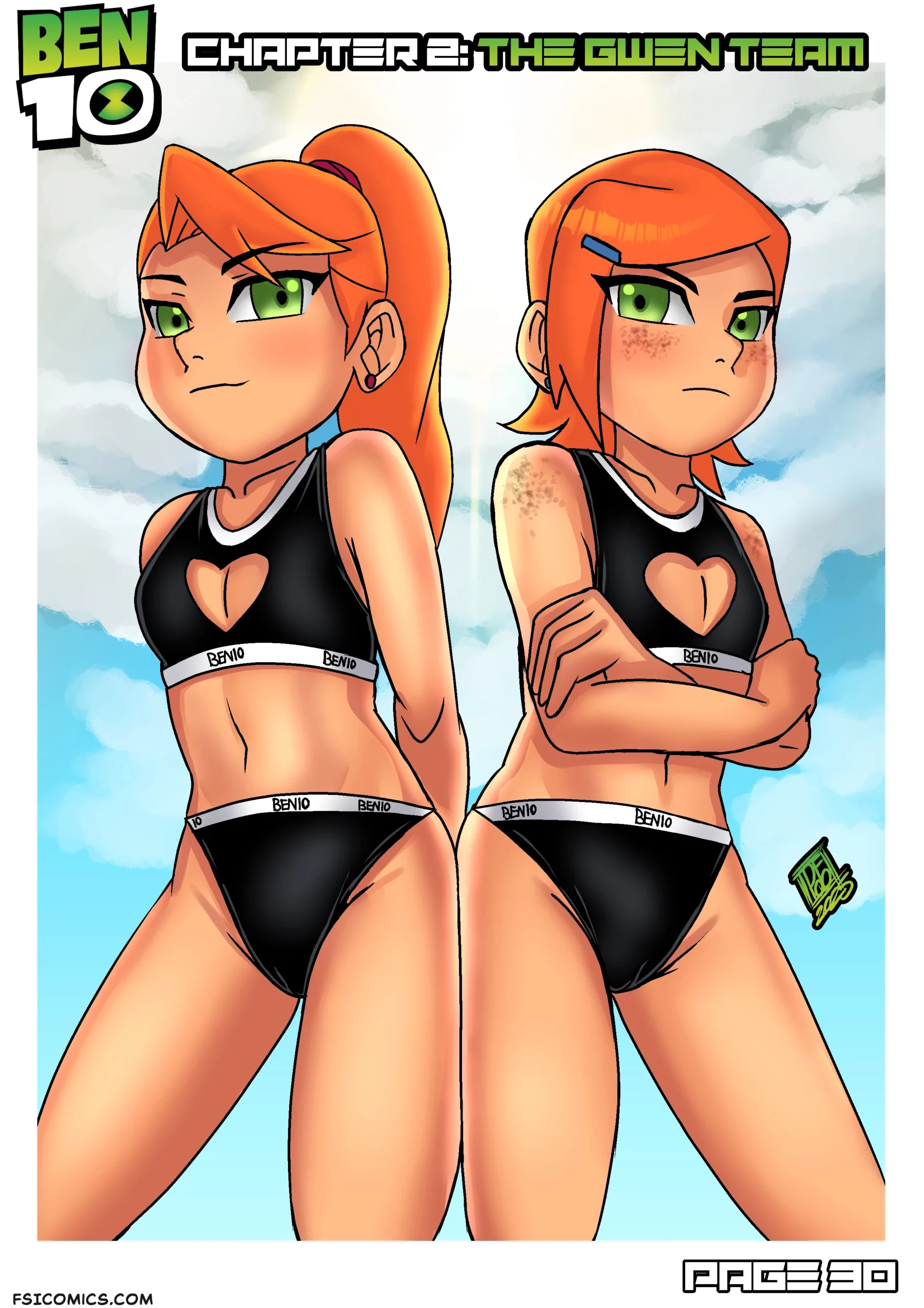gwens break ben 10 darkfang100 031 scaled - FSIComics gwens-break-ben-10-darkfang100-031