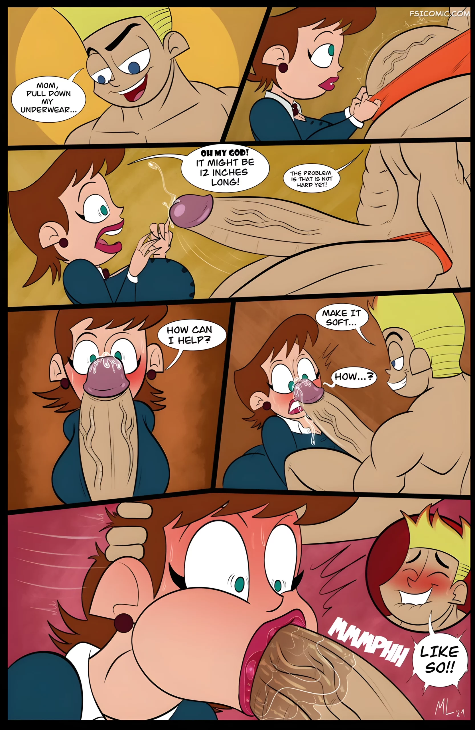 johnny test and the puberty potion chapter 1 spakka 004 scaled - FSIComics johnny-test-and-the-puberty-potion-chapter-1-spakka-004