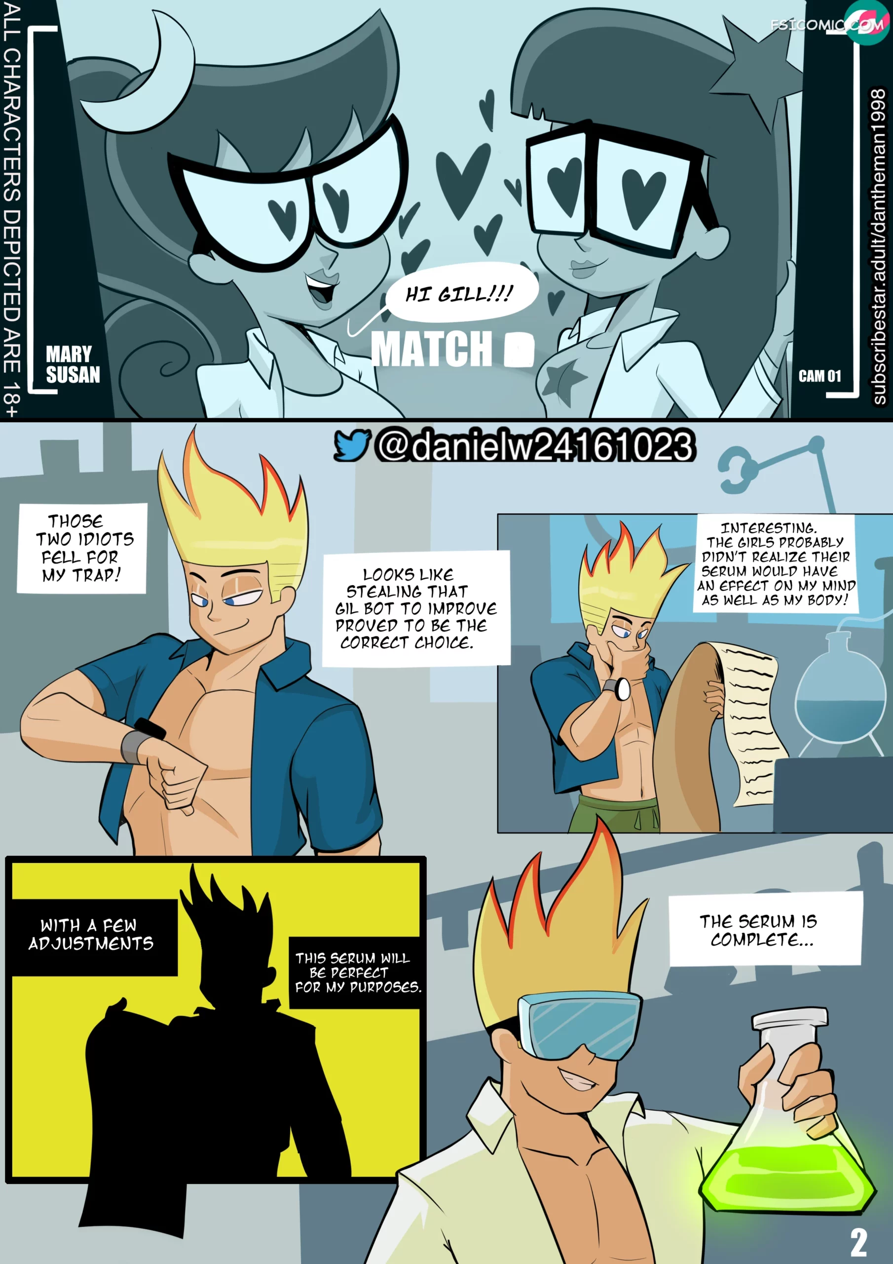 johnny test and the puberty potion chapter 2 spakka 002 scaled - FSIComics johnny-test-and-the-puberty-potion-chapter-2-spakka-002