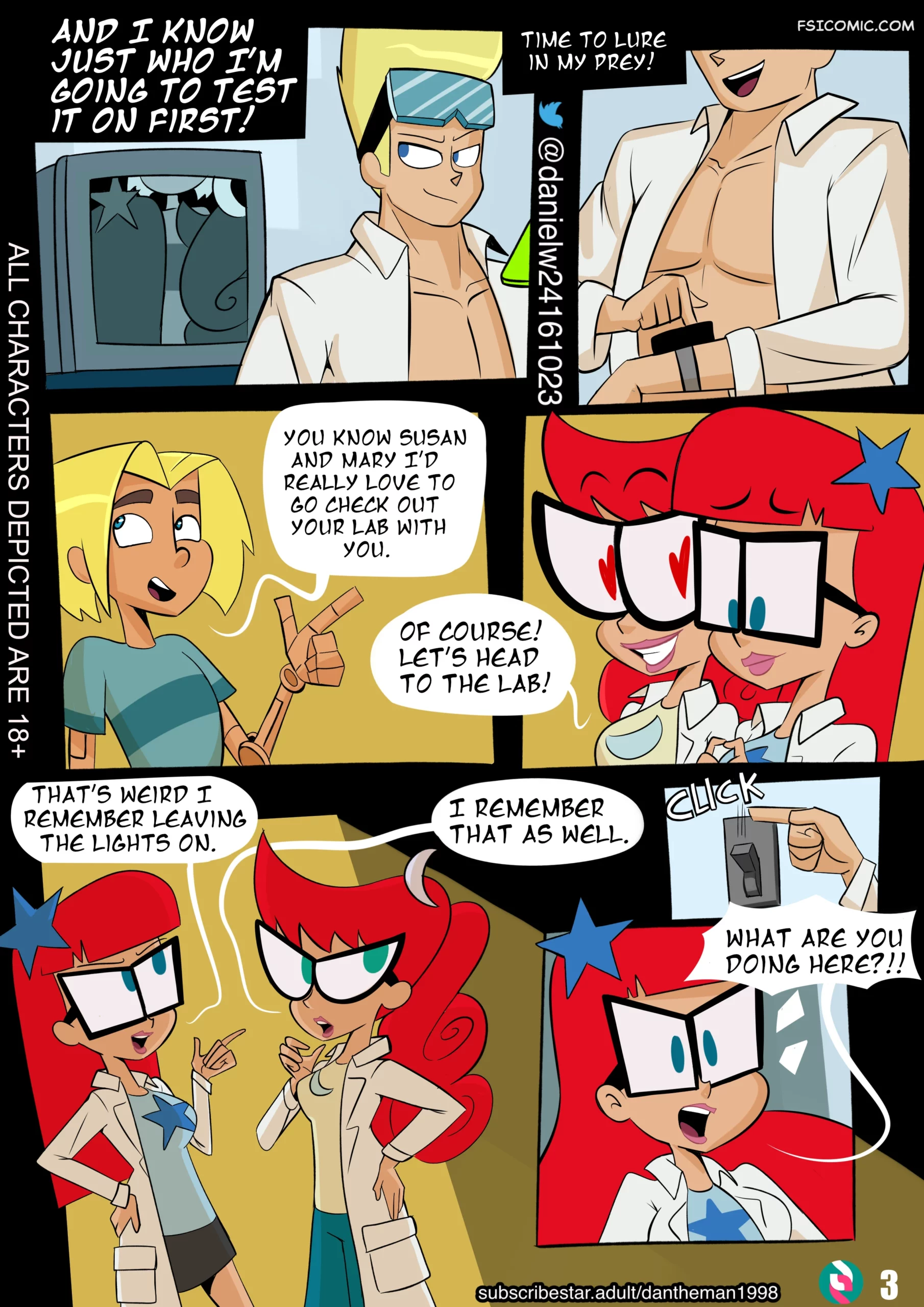 johnny test and the puberty potion chapter 2 spakka 003 scaled - FSIComics johnny-test-and-the-puberty-potion-chapter-2-spakka-003