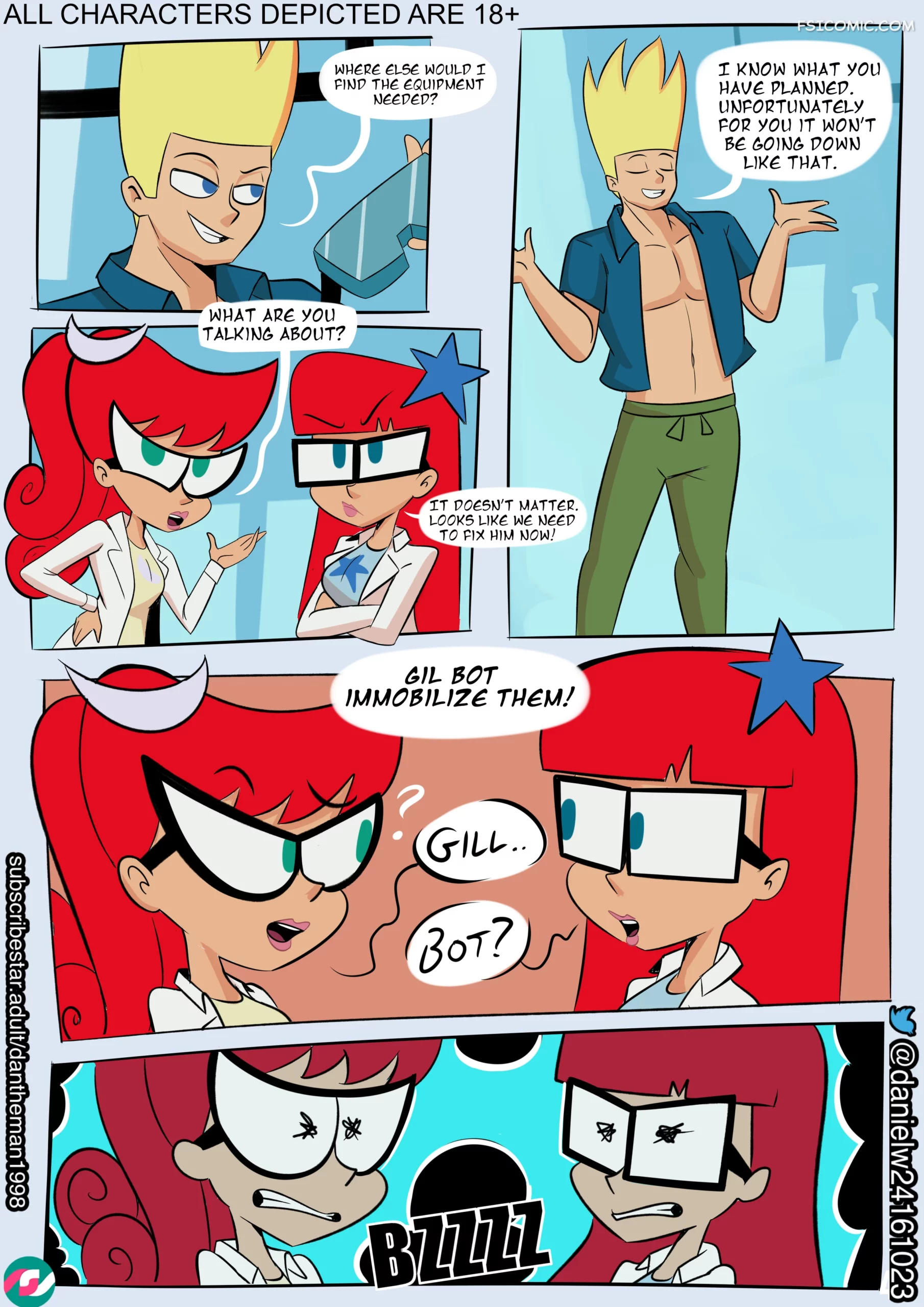 johnny test and the puberty potion chapter 2 spakka 004 scaled - FSIComics johnny-test-and-the-puberty-potion-chapter-2-spakka-004